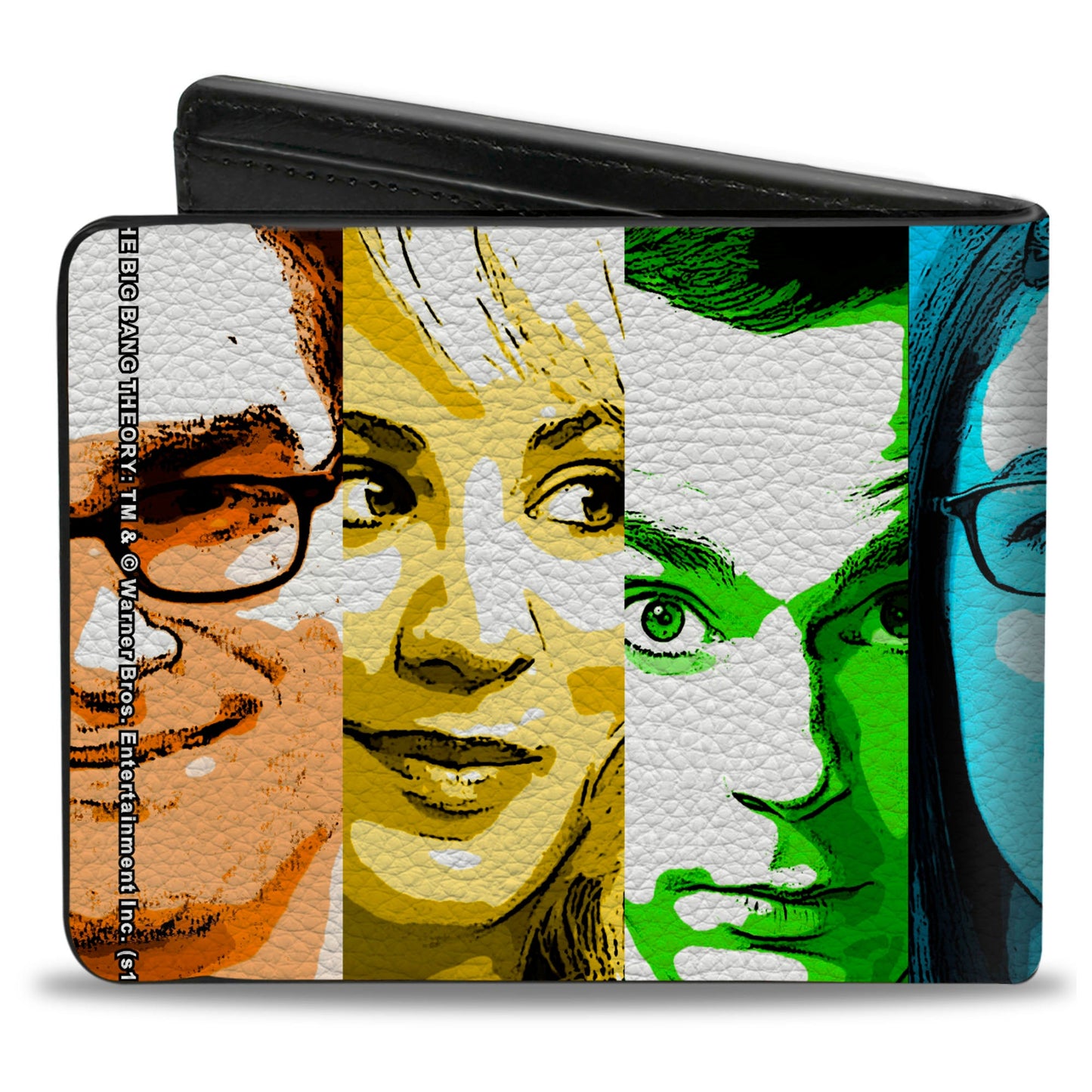 Bi-Fold Wallet - The Big Bang Theory Characters Panels Multi Color