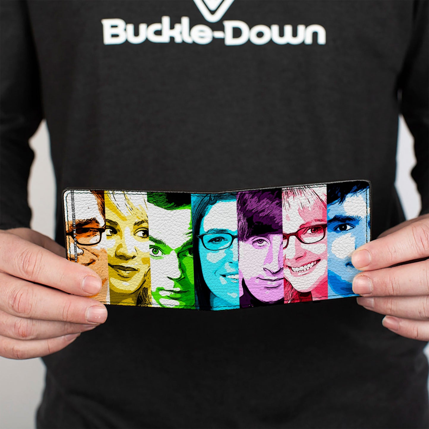 Bi-Fold Wallet - The Big Bang Theory Characters Panels Multi Color