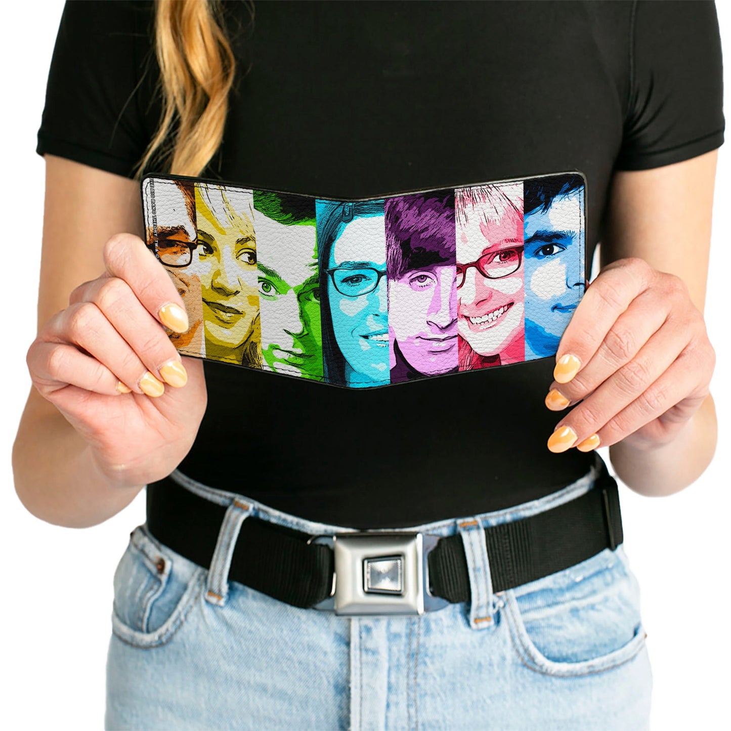 Bi-Fold Wallet - The Big Bang Theory Characters Panels Multi Color