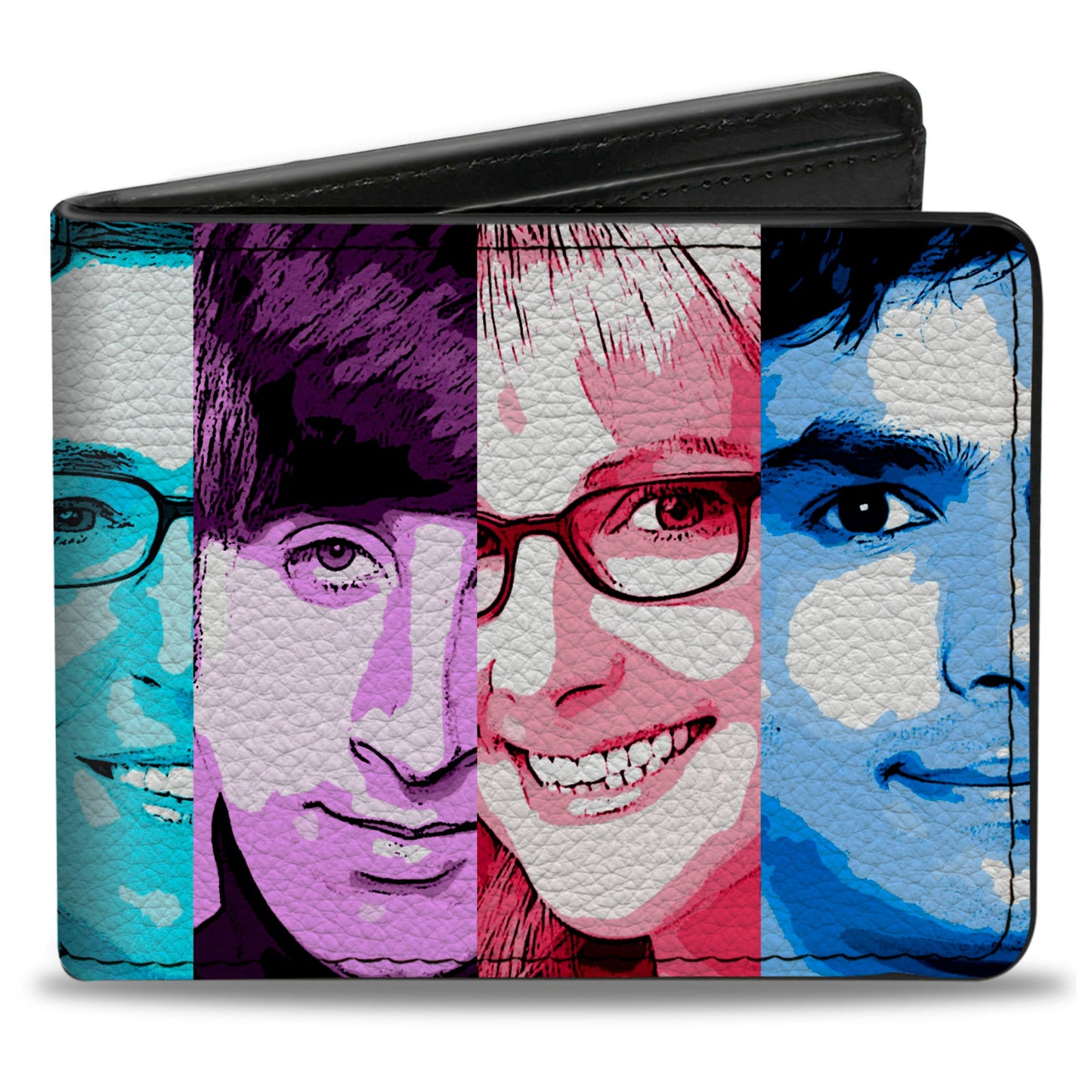 Bi-Fold Wallet - The Big Bang Theory Characters Panels Multi Color