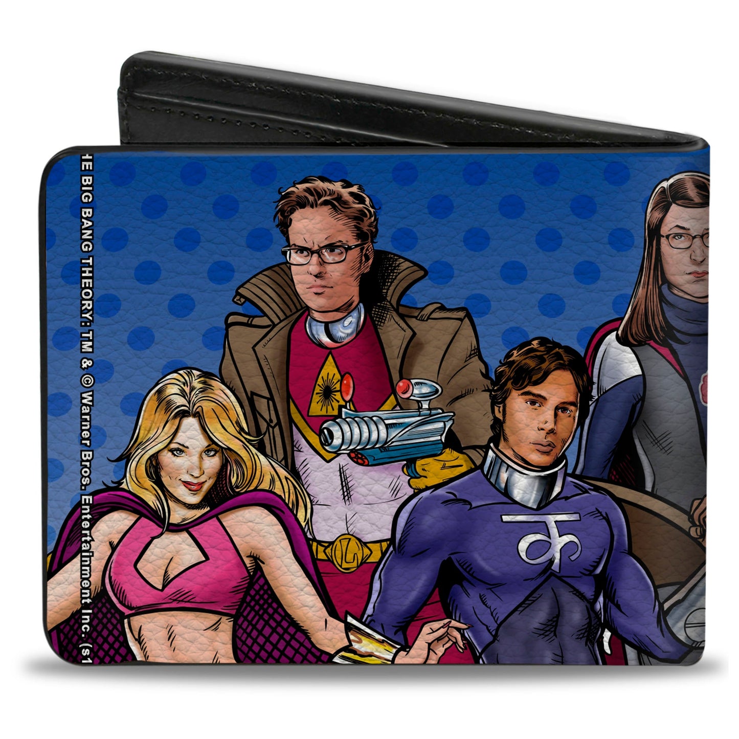 Bi-Fold Wallet - The Big Bang Theory Superhero Characters2
