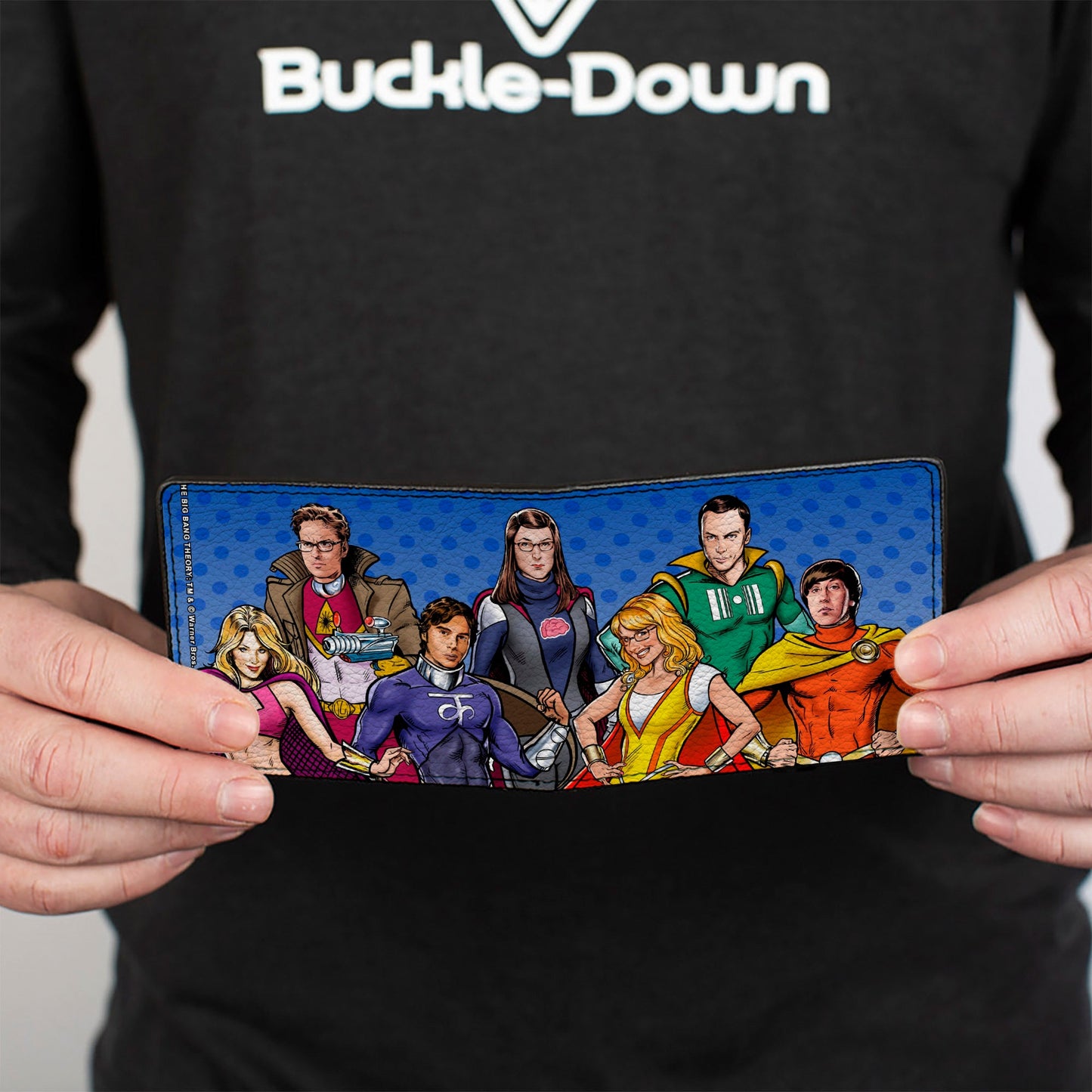 Bi-Fold Wallet - The Big Bang Theory Superhero Characters2