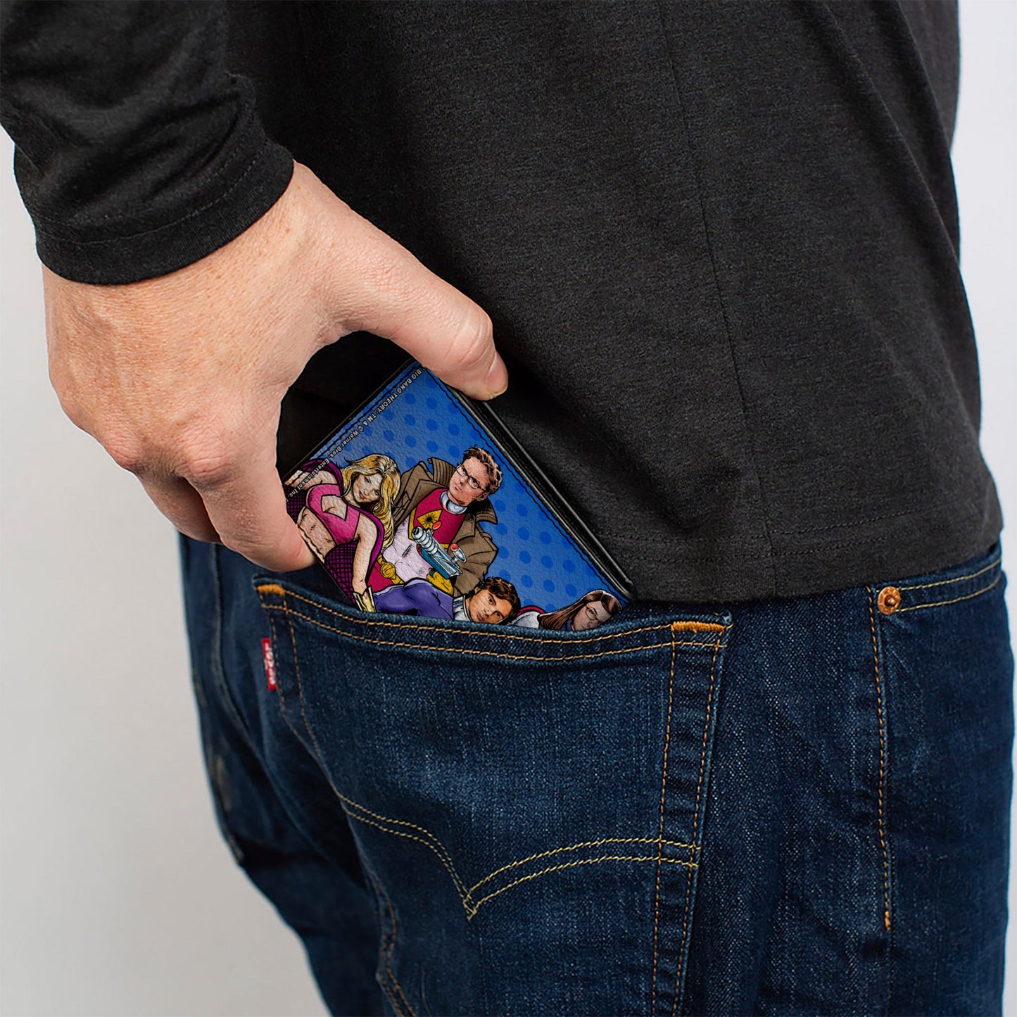 Bi-Fold Wallet - The Big Bang Theory Superhero Characters2
