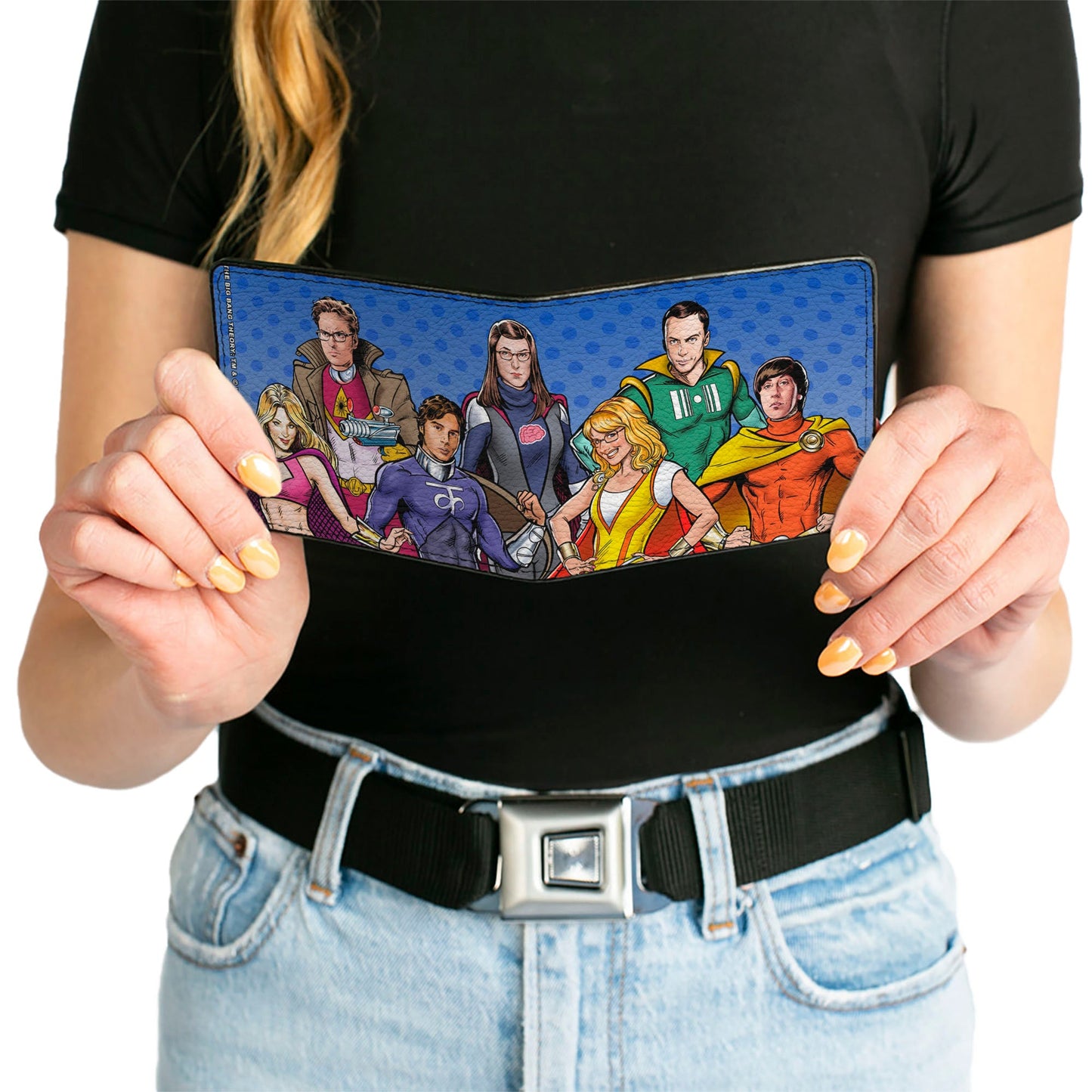 Bi-Fold Wallet - The Big Bang Theory Superhero Characters2