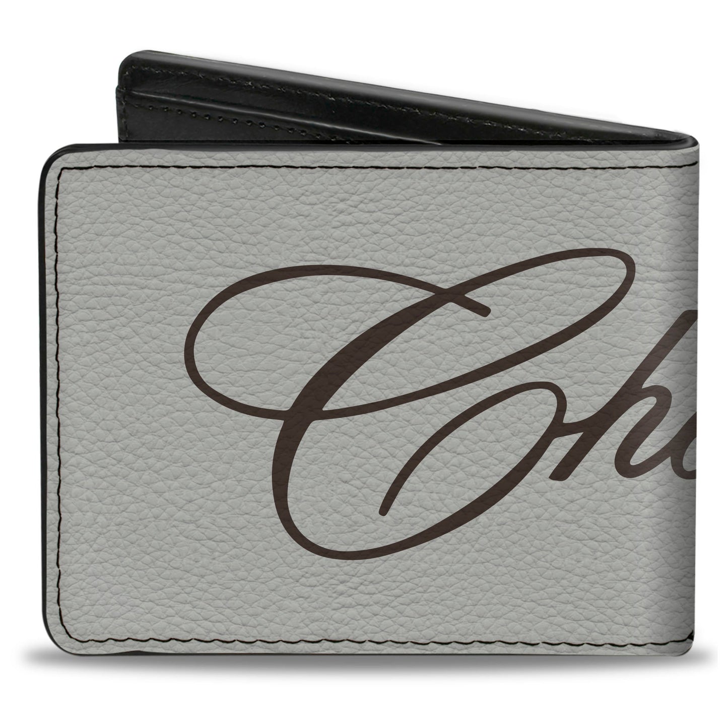 Bi-Fold Wallet - CHEVROLET Script White/Brown