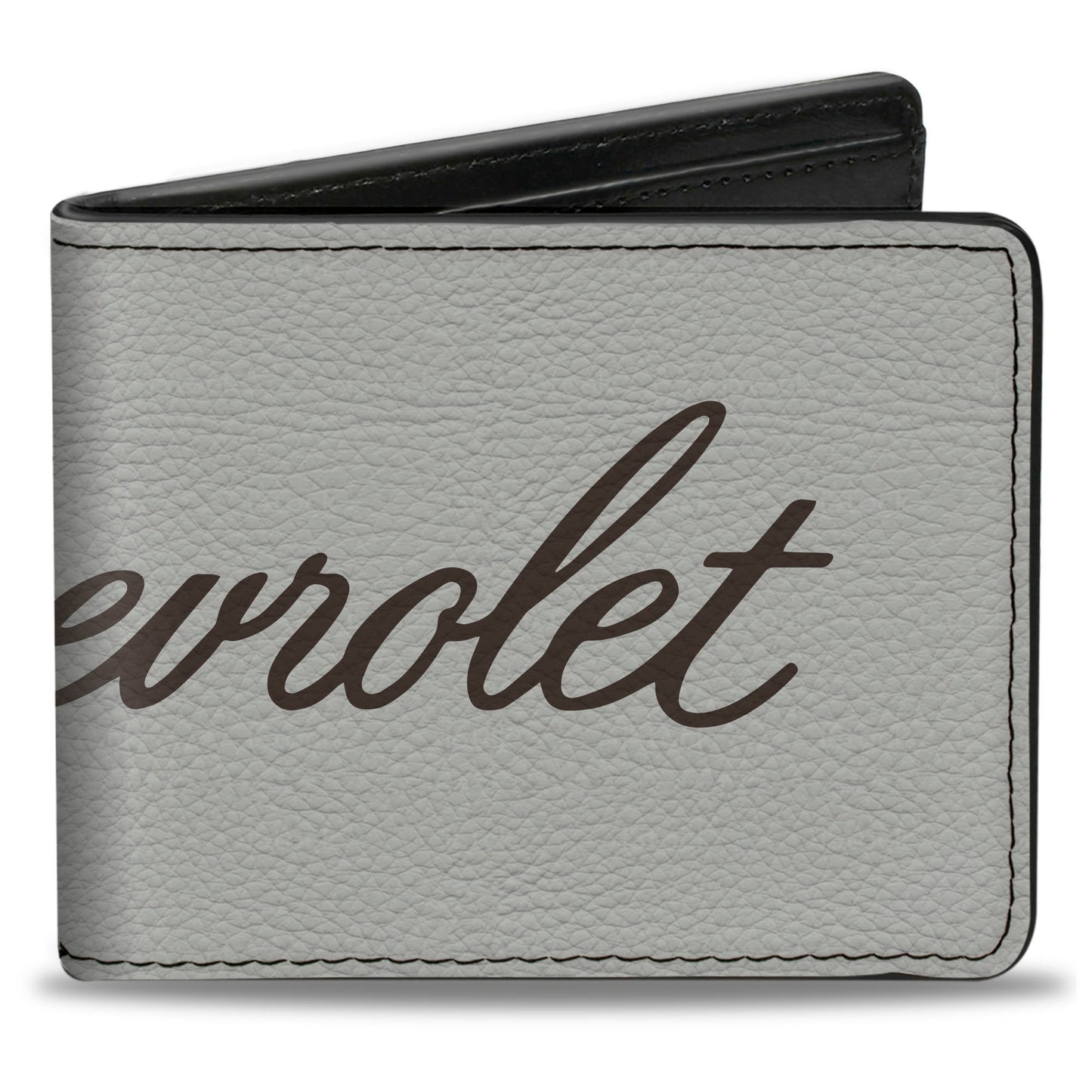 Bi-Fold Wallet - CHEVROLET Script White/Brown