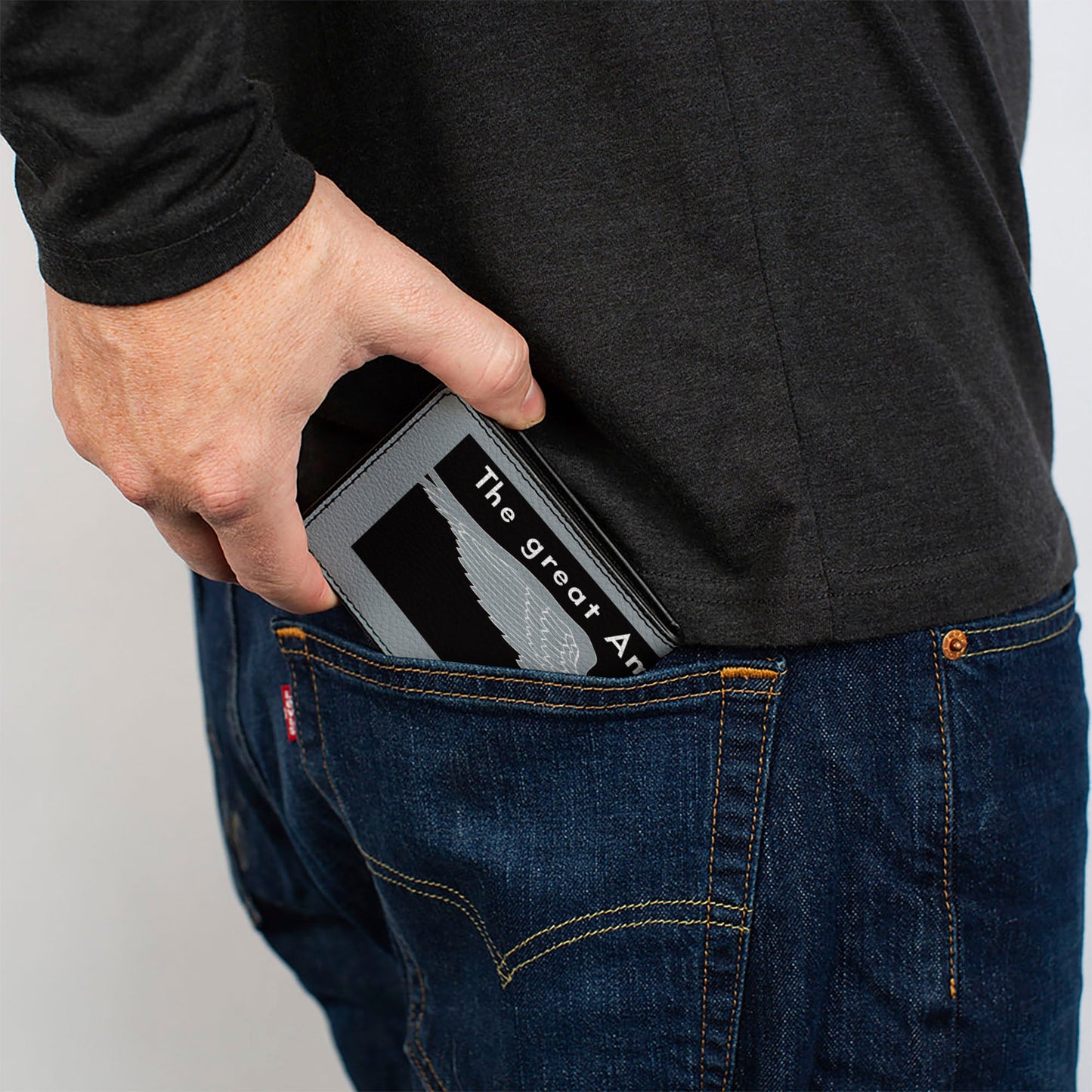 Bi-Fold Wallet - CHEVROLET THE GREAT AMERICAN VALUE Eagle Light Blue/Black