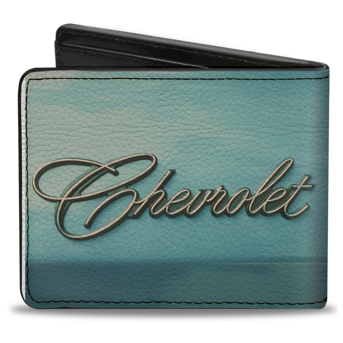 Bi-Fold Wallet - CHEVROLET Side Panel Script Blues/Silvers