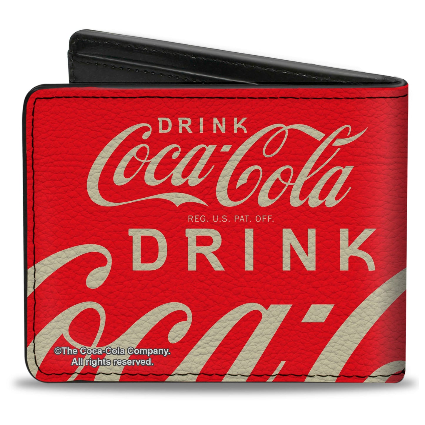 Bi-Fold Wallet - DRINK COCA-COLA Close-Up Red/White
