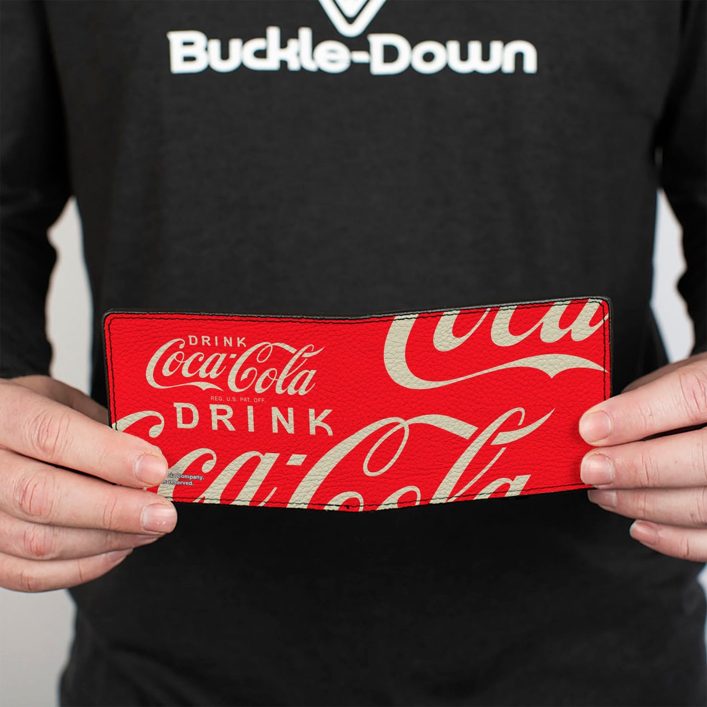 Bi-Fold Wallet - DRINK COCA-COLA Close-Up Red/White