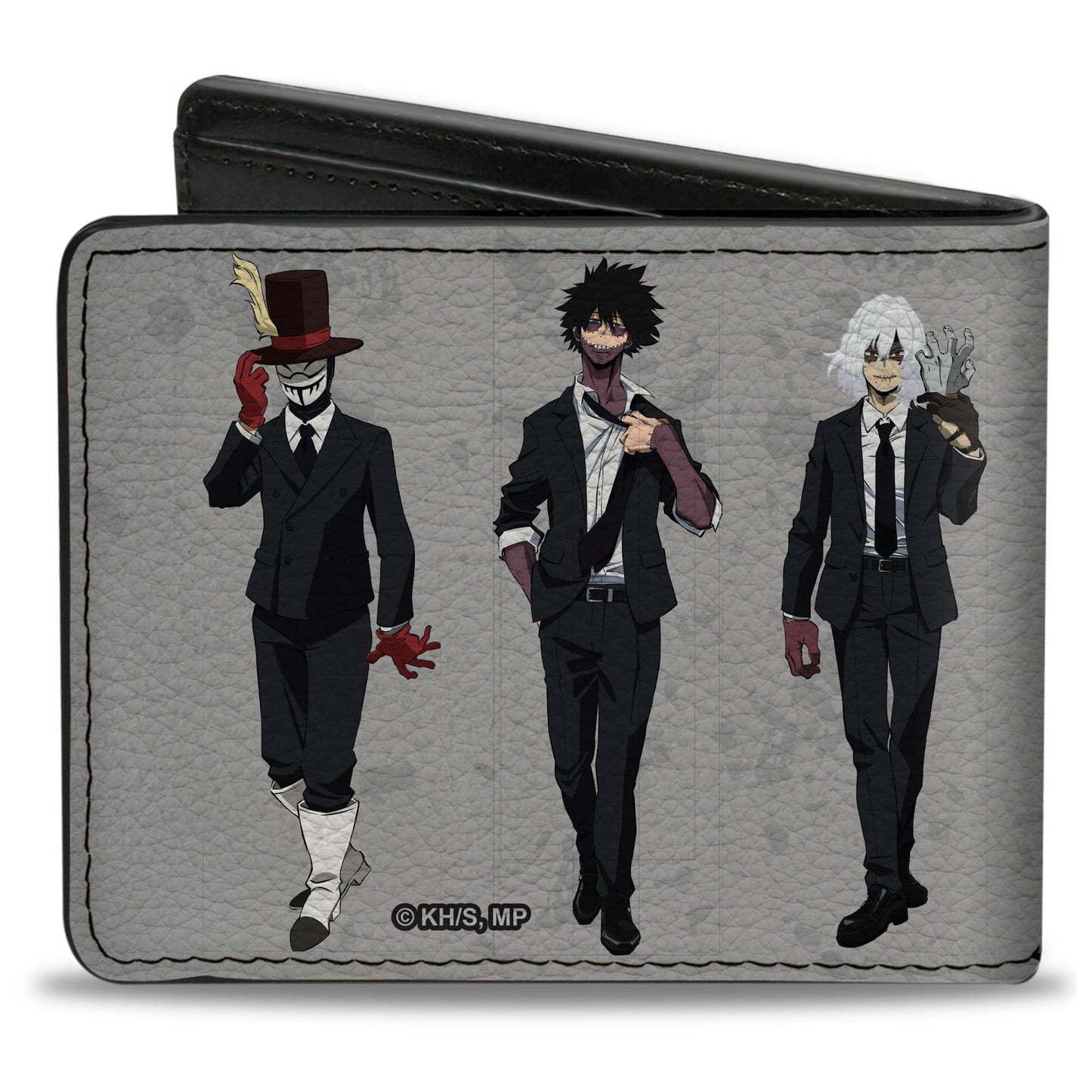Bi-Fold Wallet - My Hero Academia Paranormal Liberation Front Villains Group Pose Grays