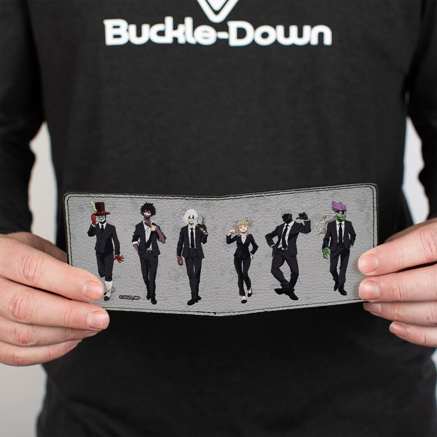 Bi-Fold Wallet - My Hero Academia Paranormal Liberation Front Villains Group Pose Grays