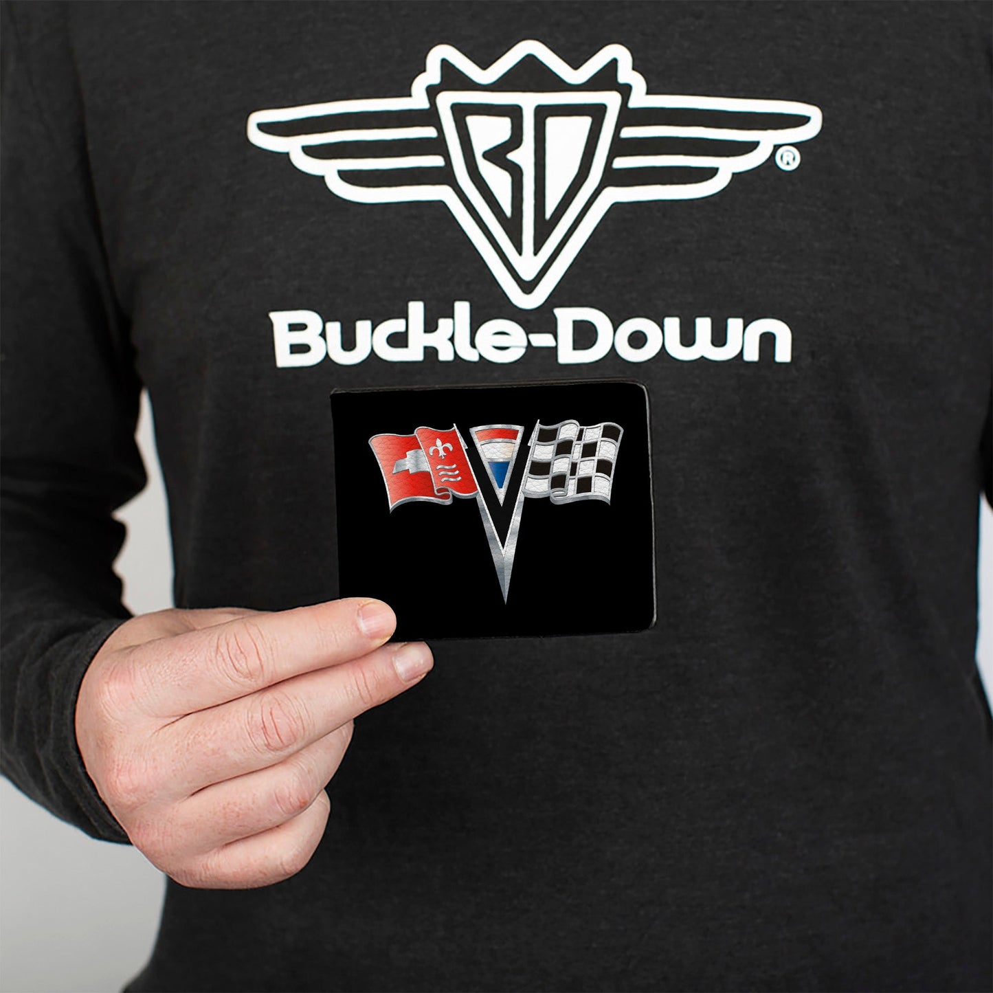 Bi-Fold Wallet - Corvette Stingray C2 Emblem Black