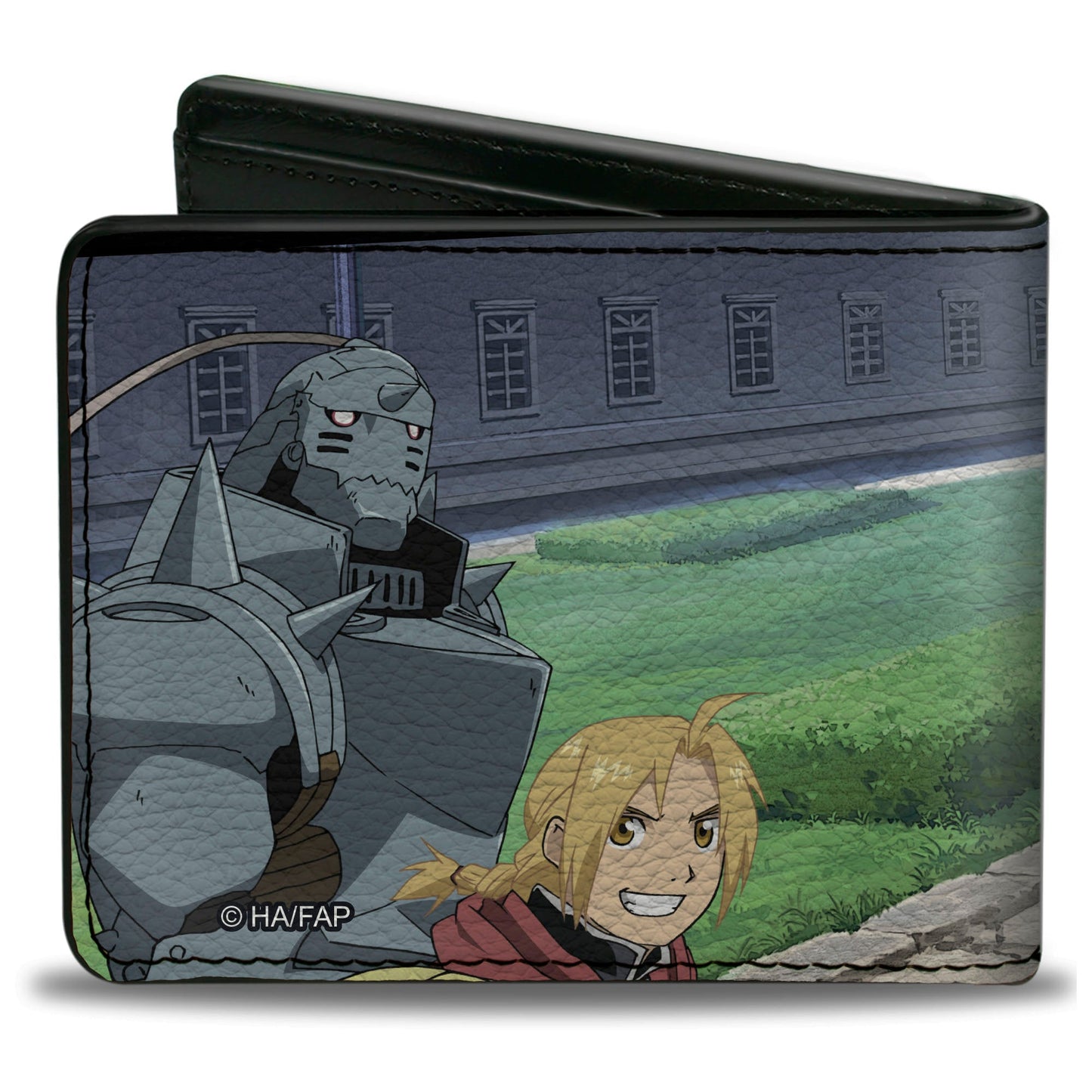 Bi-Fold Wallet - Fullmetal Alchemist Brotherhood Six Character Yard Scene