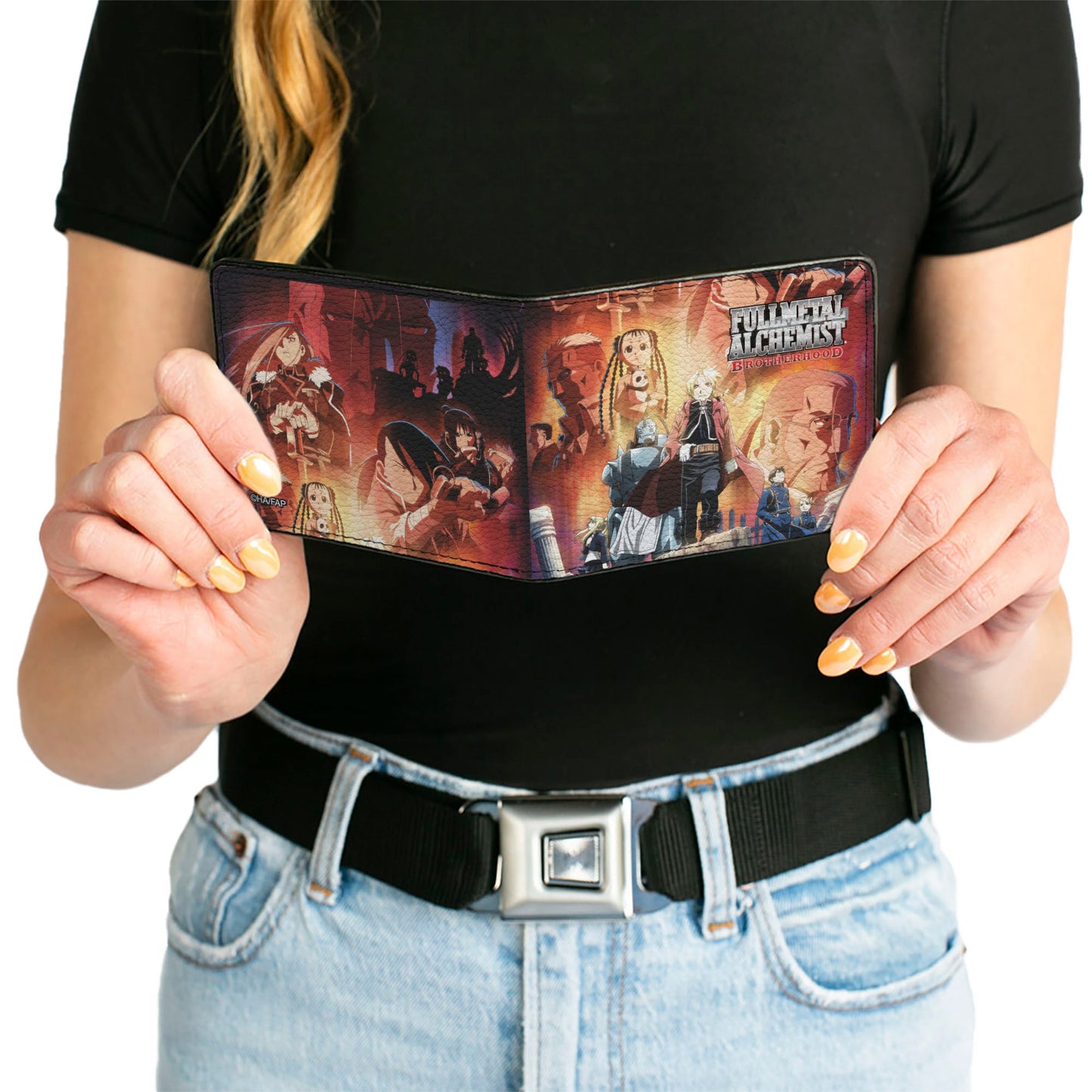 Bi-Fold Wallet - FULLMETAL ALCHEMIST BROTHERHOOD Characters Pose Collage