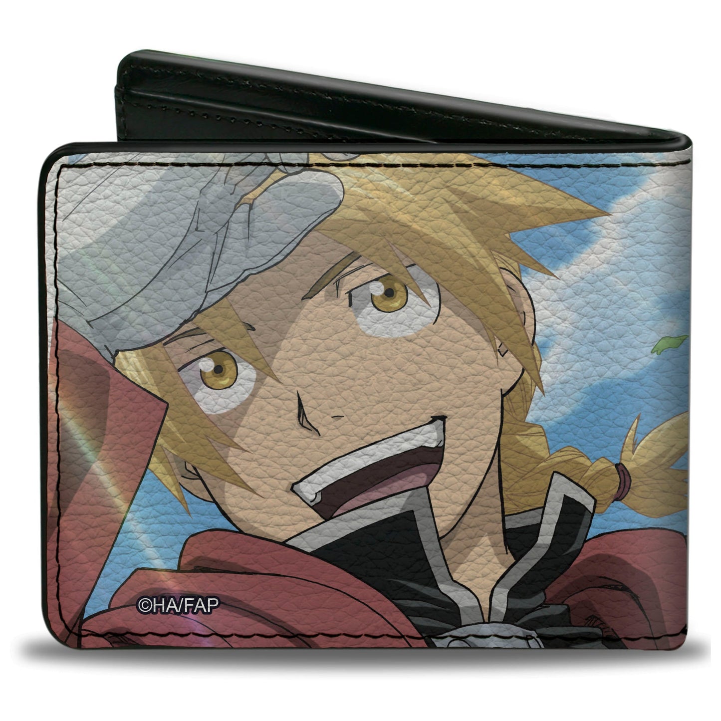 Bi-Fold Wallet - Fullmetal Alchemist Brotherhood Elric Brothers Blue Sky Pose