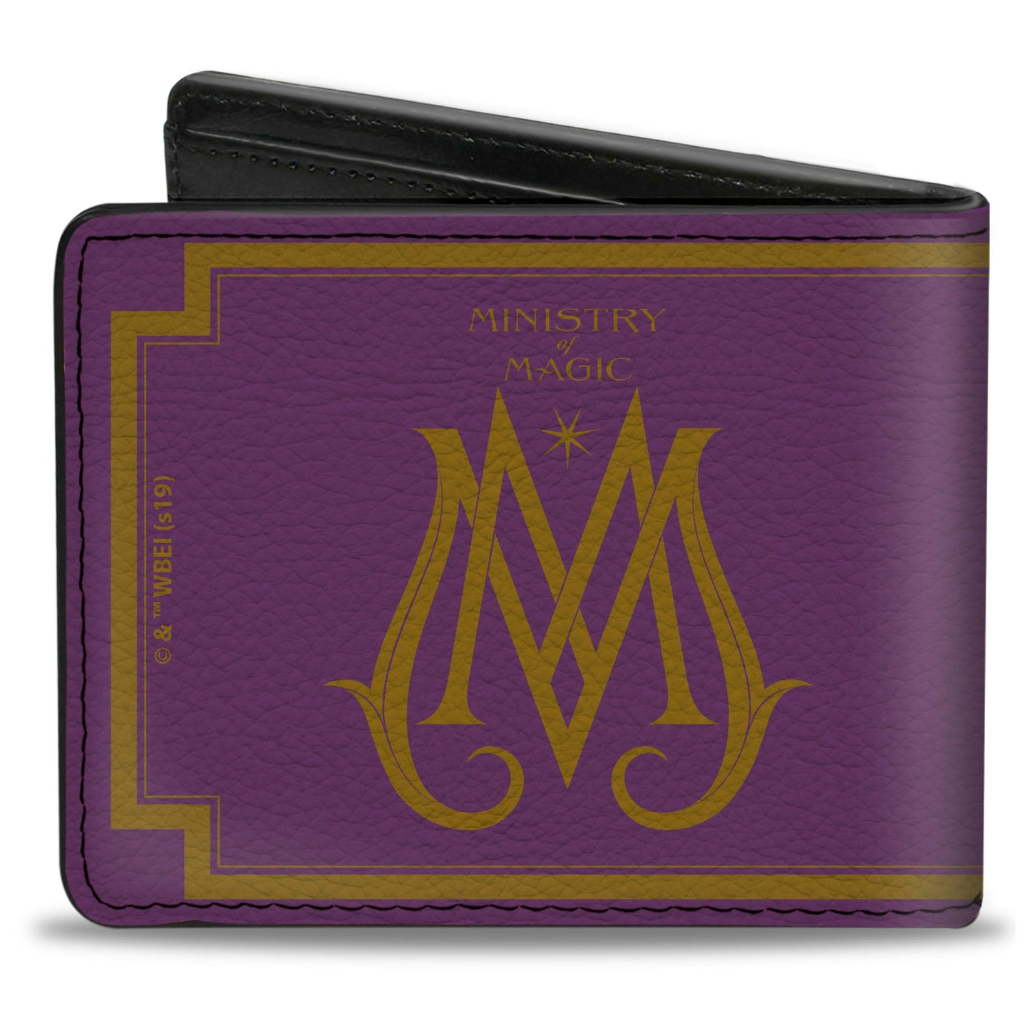 Bi-Fold Wallet - Fantastic Beasts The Crimes of Grindelwald MINISTRY OF MAGIC Icon Purple Gold