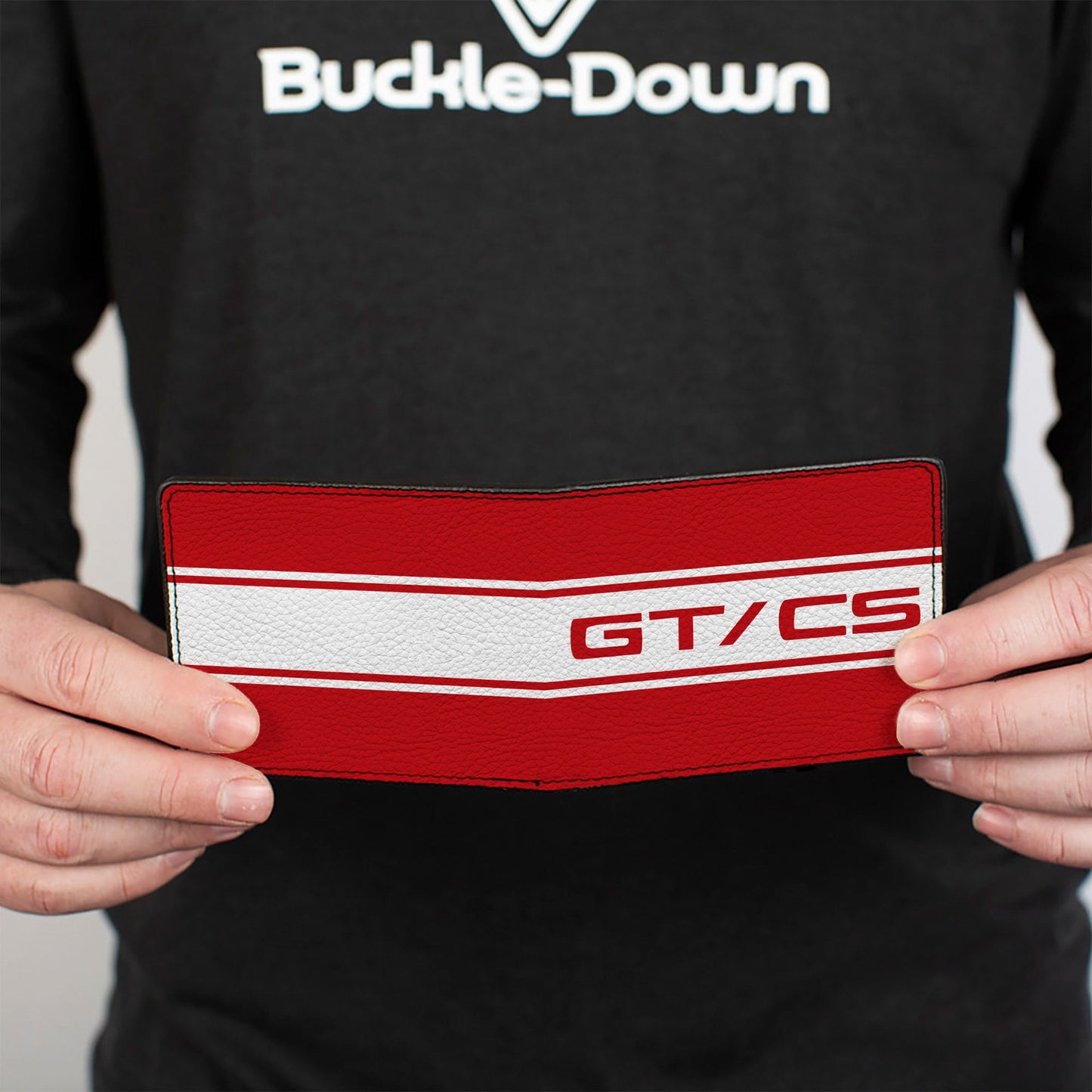 Bi-Fold Wallet - Ford Mustang GT CS Stripe Red White