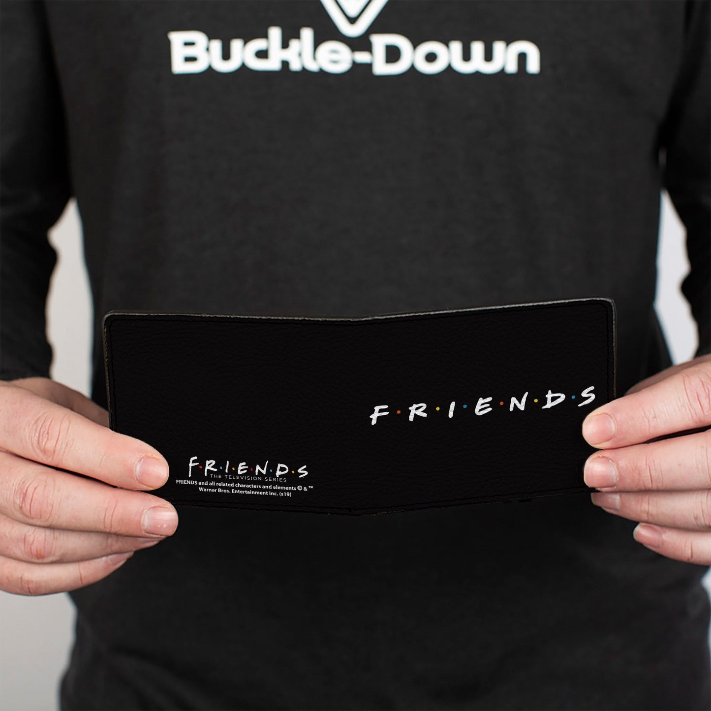 Bi-Fold Wallet - FRIENDS Logo Black White Multi Color