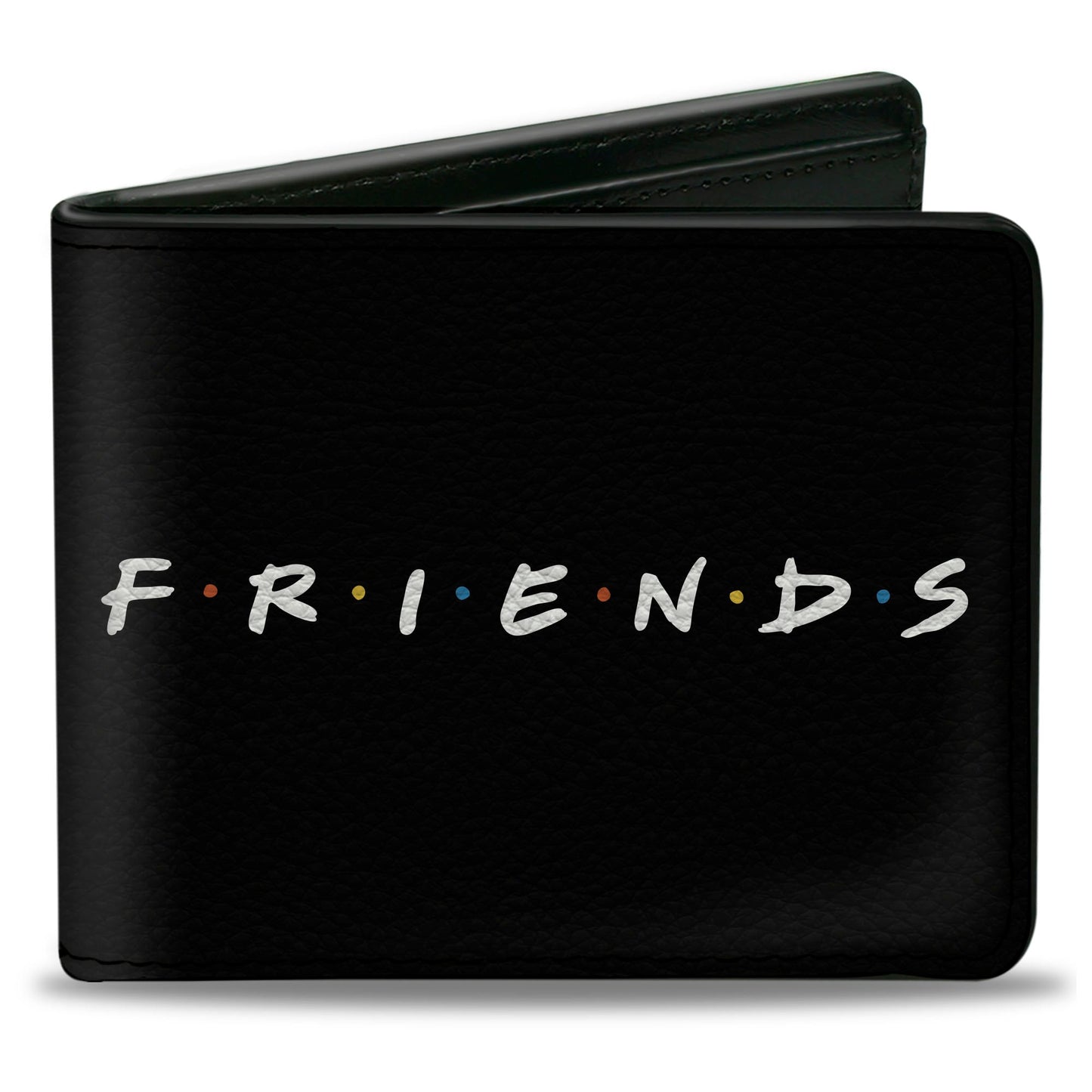 Bi-Fold Wallet - FRIENDS Logo Black White Multi Color