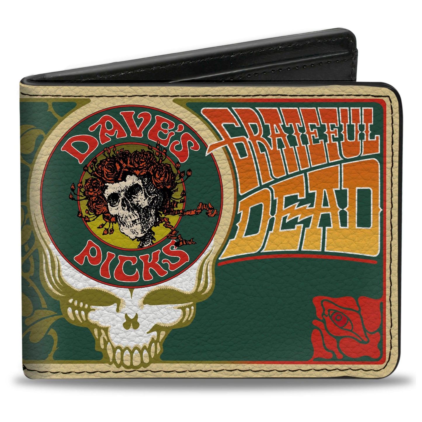 Bi-Fold Wallet - Grateful Dead Dave's Picks Bonus 2012 Capital Centre, Landover Cover Art