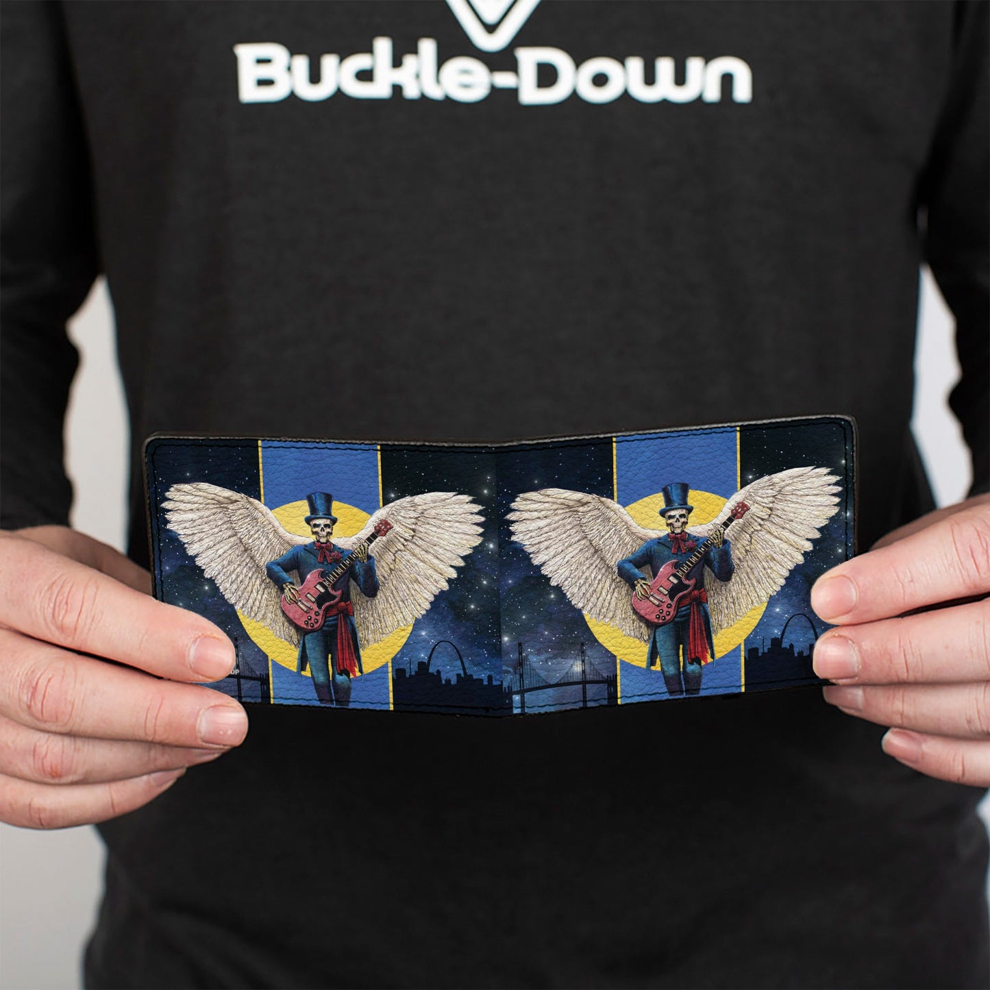 Bi-Fold Wallet - Grateful Dead Dave's Picks Volume Six San Francisco and St. Louis Skeleton Cover Art
