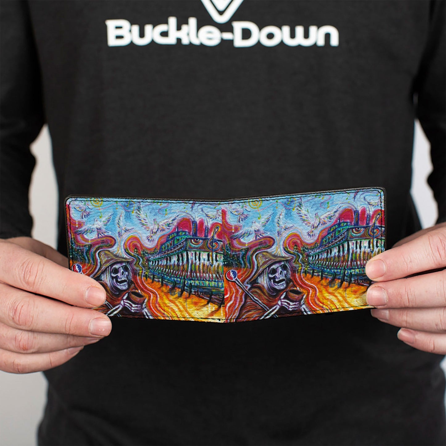 Bi-Fold Wallet - Grateful Dead Dave's Picks Volume 15 Municipal Auditorium Nashville Cover Art