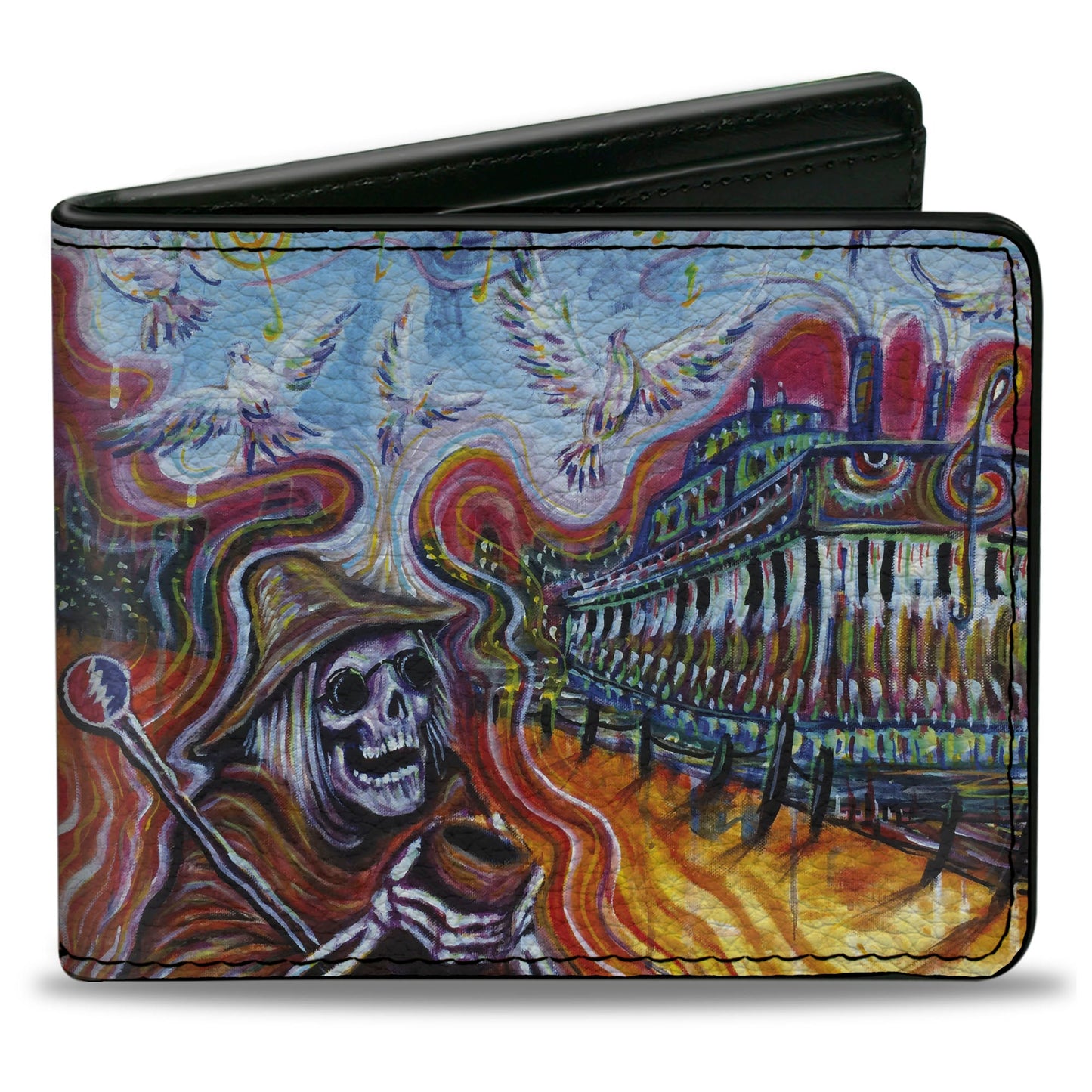 Bi-Fold Wallet - Grateful Dead Dave's Picks Volume 15 Municipal Auditorium Nashville Cover Art