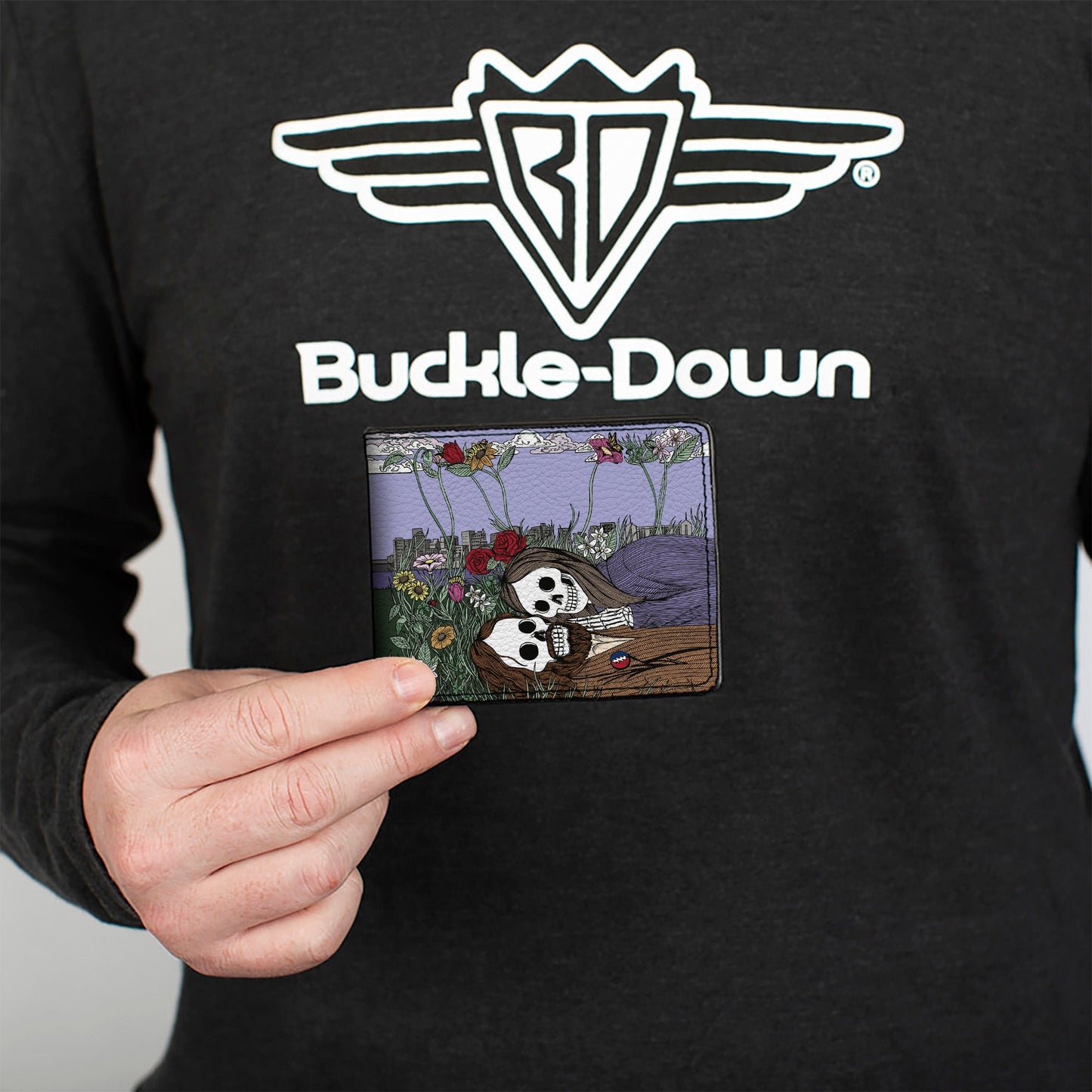 Bi-Fold Wallet - Grateful Dead Dave's Picks Volume 21 Boston Garden Dead Heads Cover Art