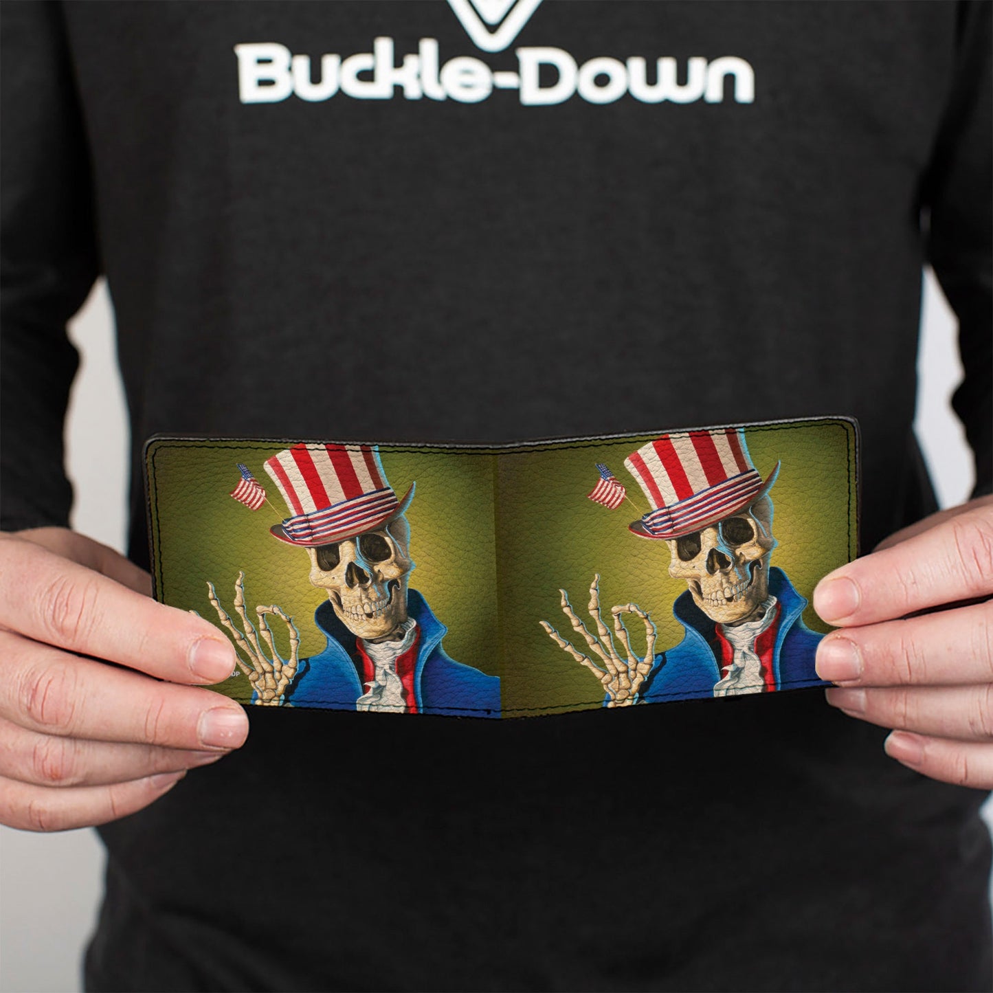 Bi-Fold Wallet - Grateful Dead Dave's Picks Volume Four College of William and Mary Uncle Sam Cover Art