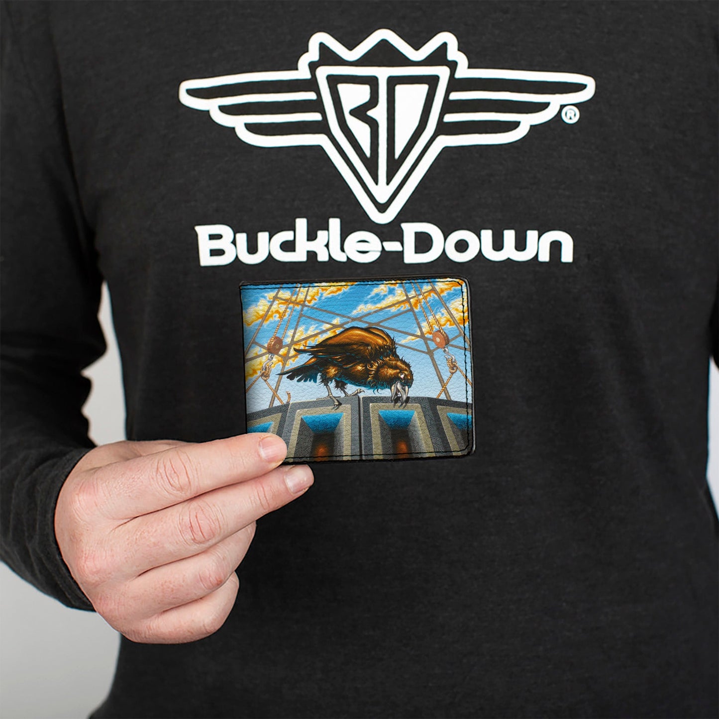 Bi-Fold Wallet - Grateful Dead Dave's Picks Volume Two Dillon Stadium Raven Cover Art