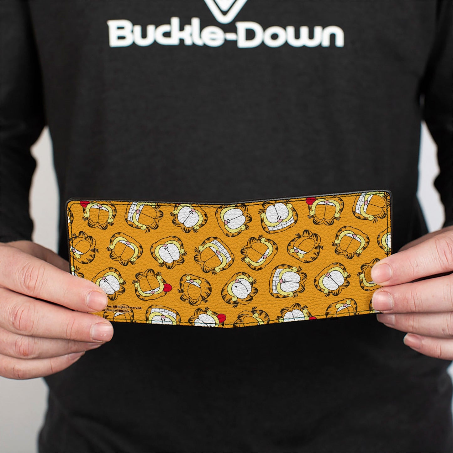 Bi-Fold Wallet - Garfield Expressions Scattered Orange