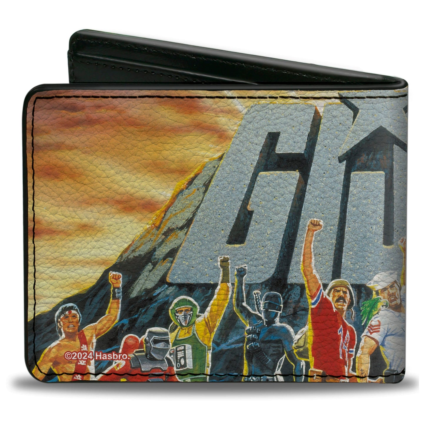 Bi-Fold Wallet - GI JOE Retro Yo Joe Stone Group Pose