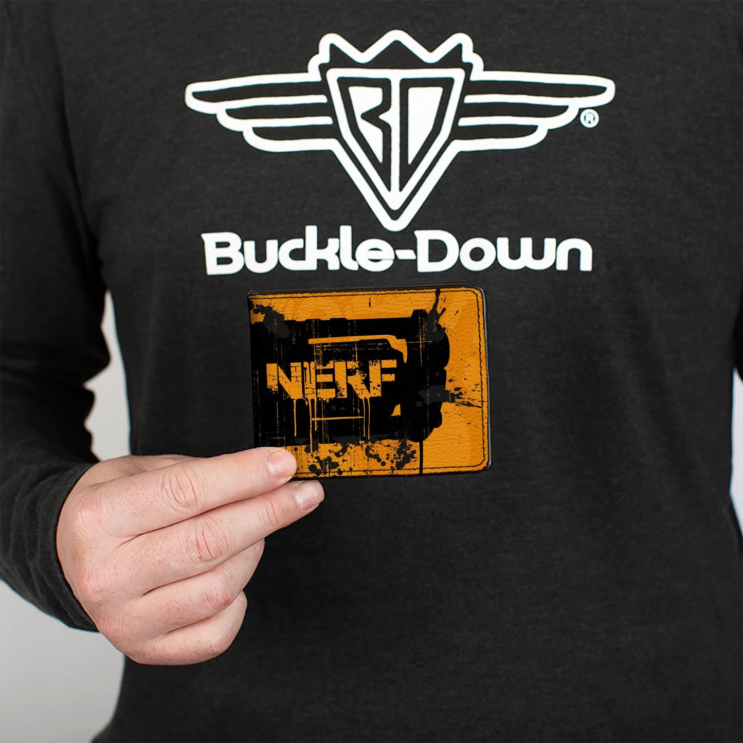Bi-Fold Wallet - NERF Blaster Splatter Orange/Black