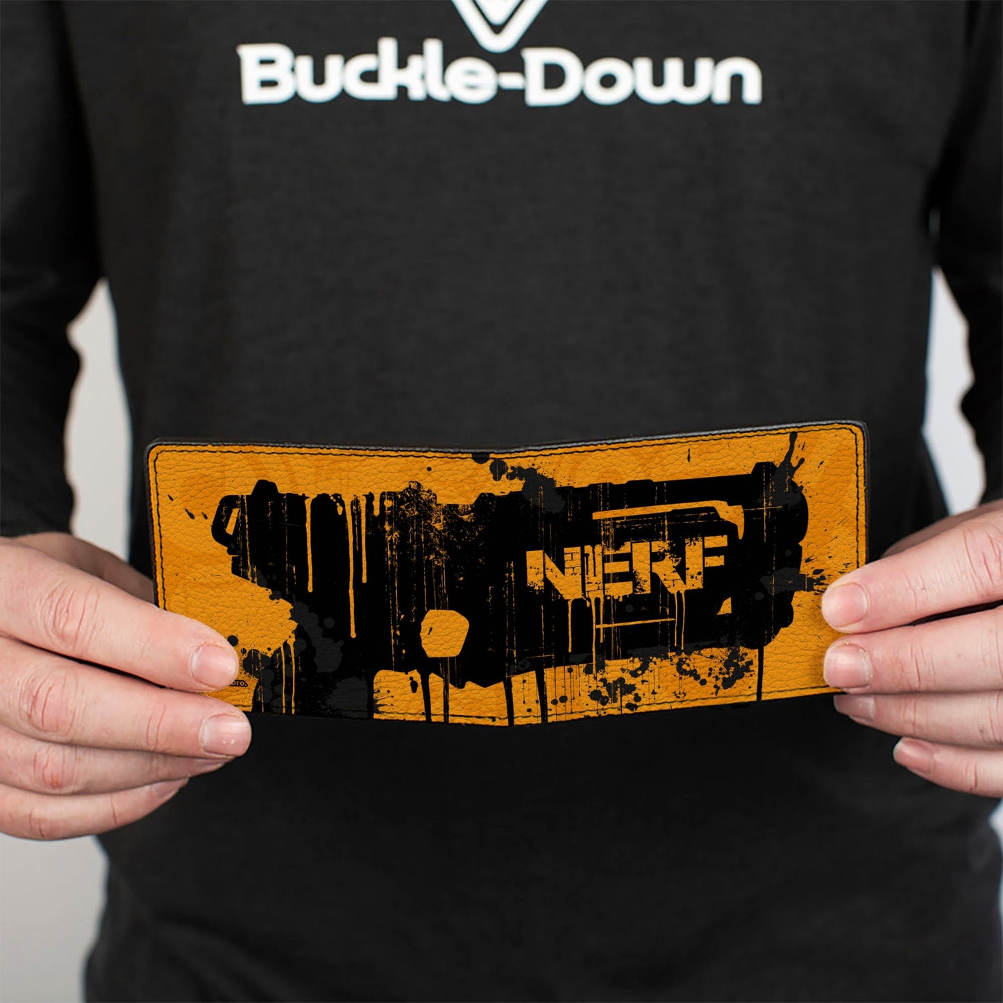 Bi-Fold Wallet - NERF Blaster Splatter Orange/Black