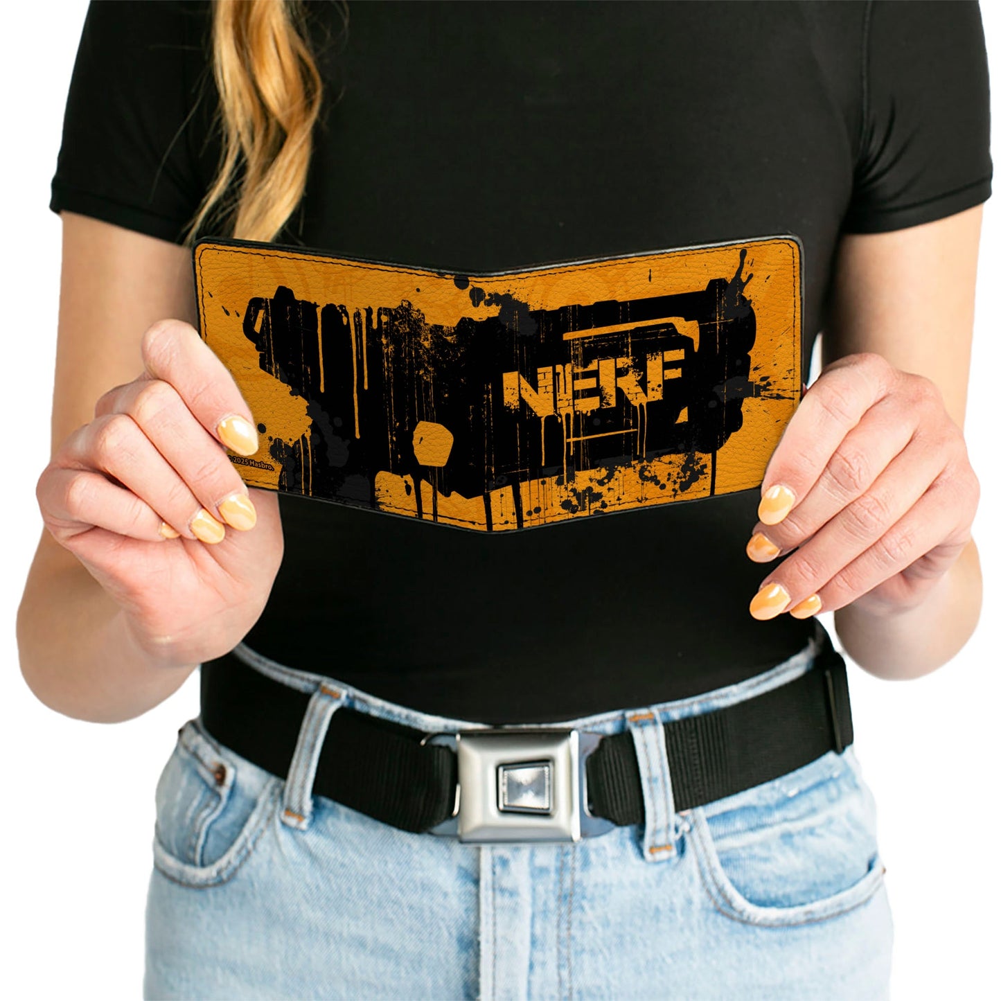 Bi-Fold Wallet - NERF Blaster Splatter Orange/Black