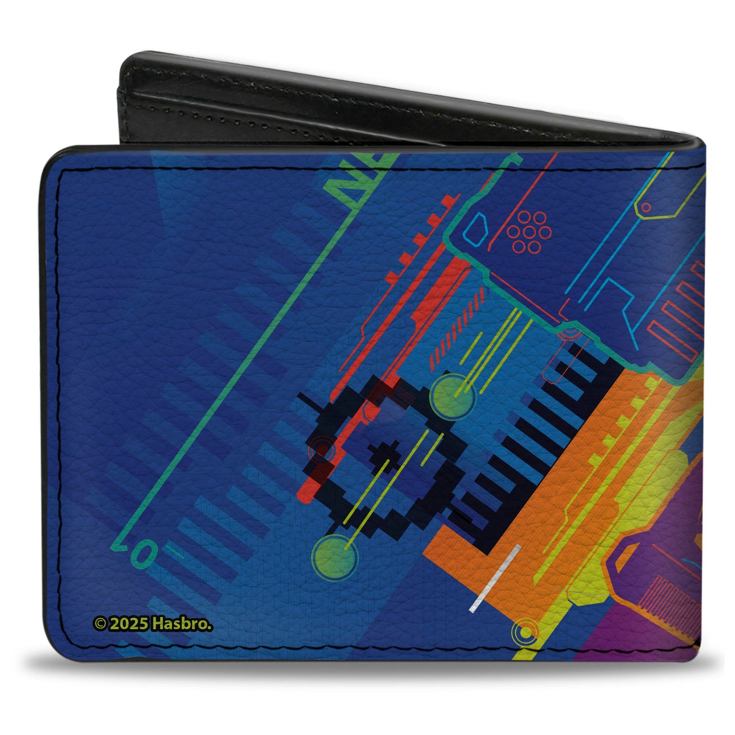 Bi-Fold Wallet - NERF Blasker READY TO WIN Collage Blue/Multi Color