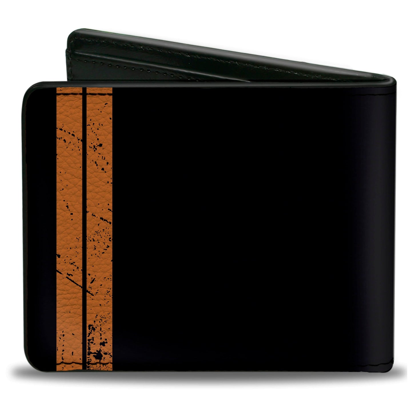 Bi-Fold Wallet - HEMI 426 Logo3 + Weathered Side Stripe Black/Orange