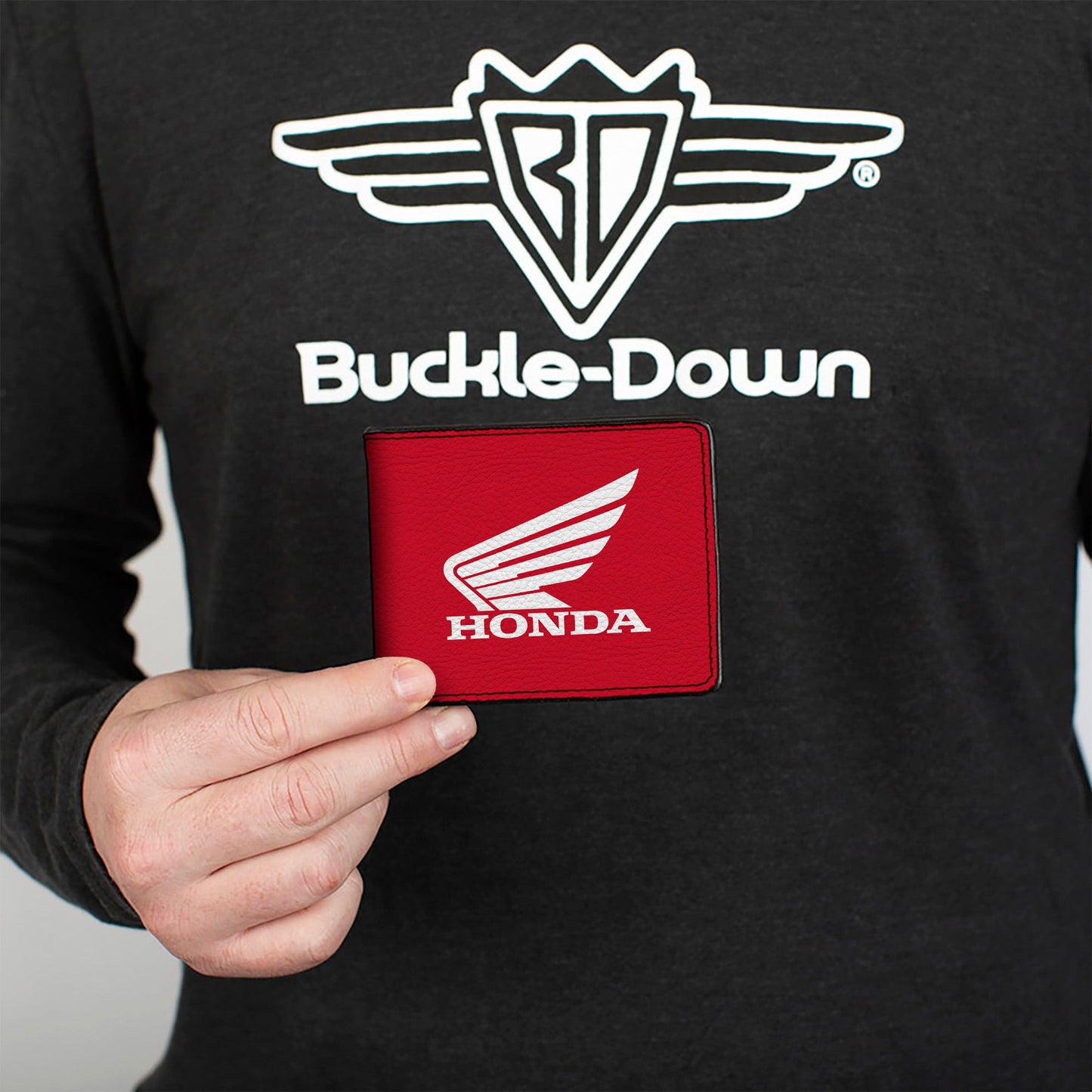 Bi-Fold Wallet - HONDA Motorcycle Red White