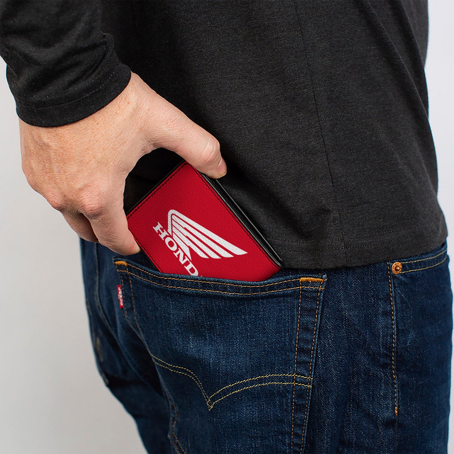 Bi-Fold Wallet - HONDA Motorcycle Red White