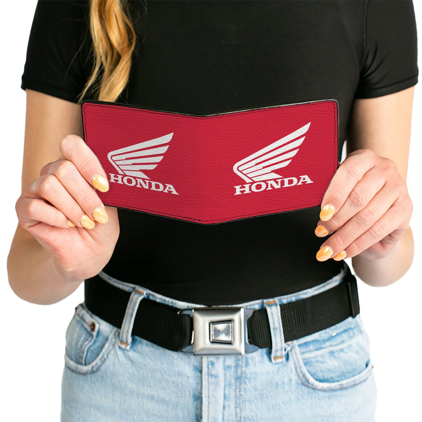 Bi-Fold Wallet - HONDA Motorcycle Red White