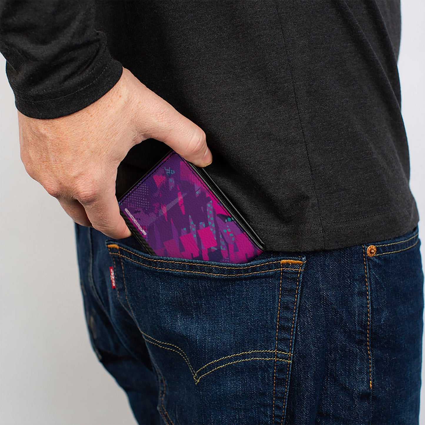 Bi-Fold Wallet - Alex Bowman #48 Racing Logo Blues/Purples/White