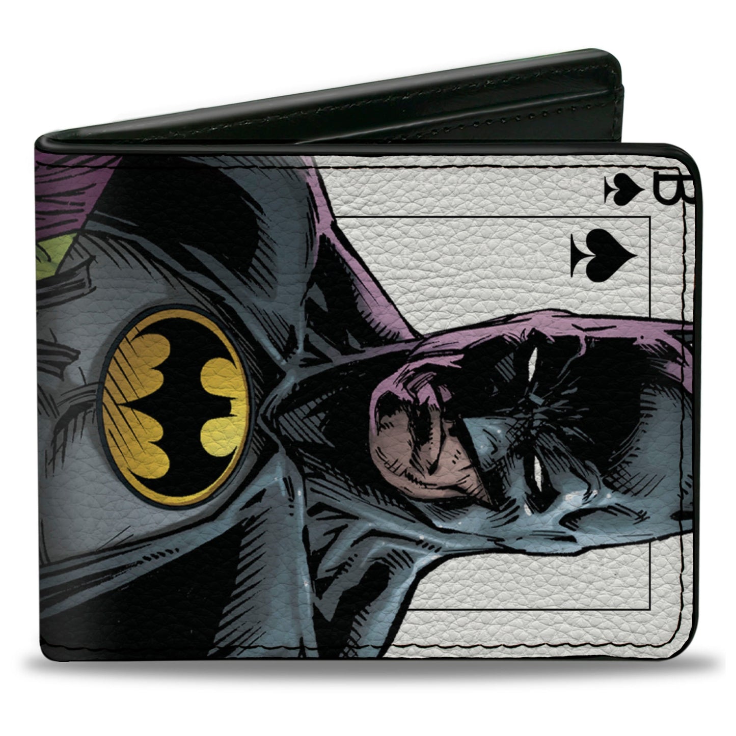 Bi-Fold Wallet - Batman Versus Joker Three Jokers Spade Card Comic Book Cover