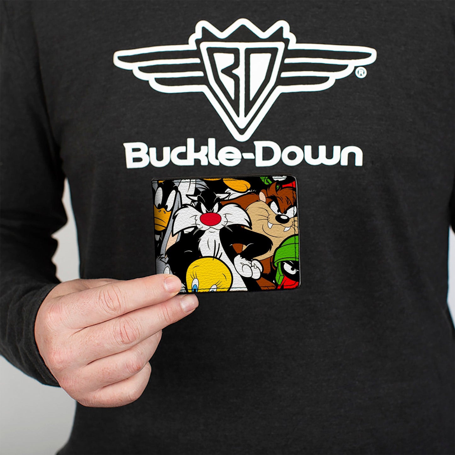 Bi-Fold Wallet - Looney Tunes 6-Character Stacked Collage