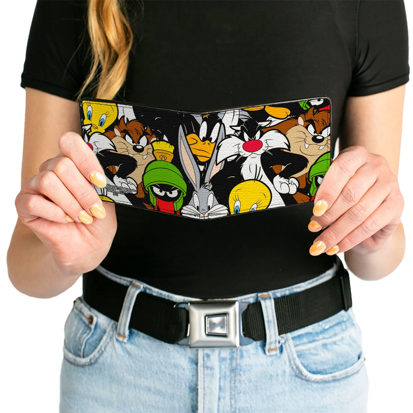 Bi-Fold Wallet - Looney Tunes 6-Character Stacked Collage