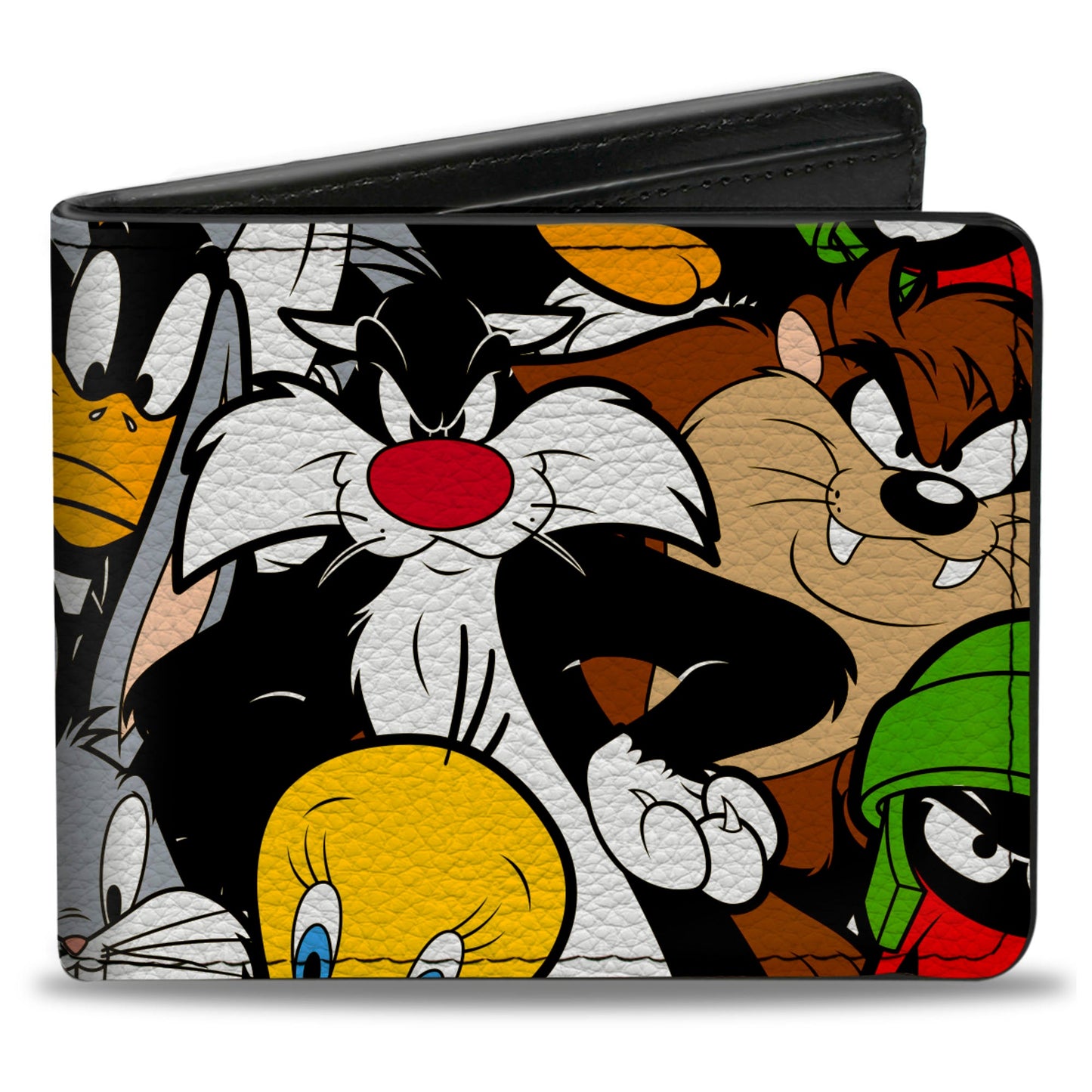 Bi-Fold Wallet - Looney Tunes 6-Character Stacked Collage