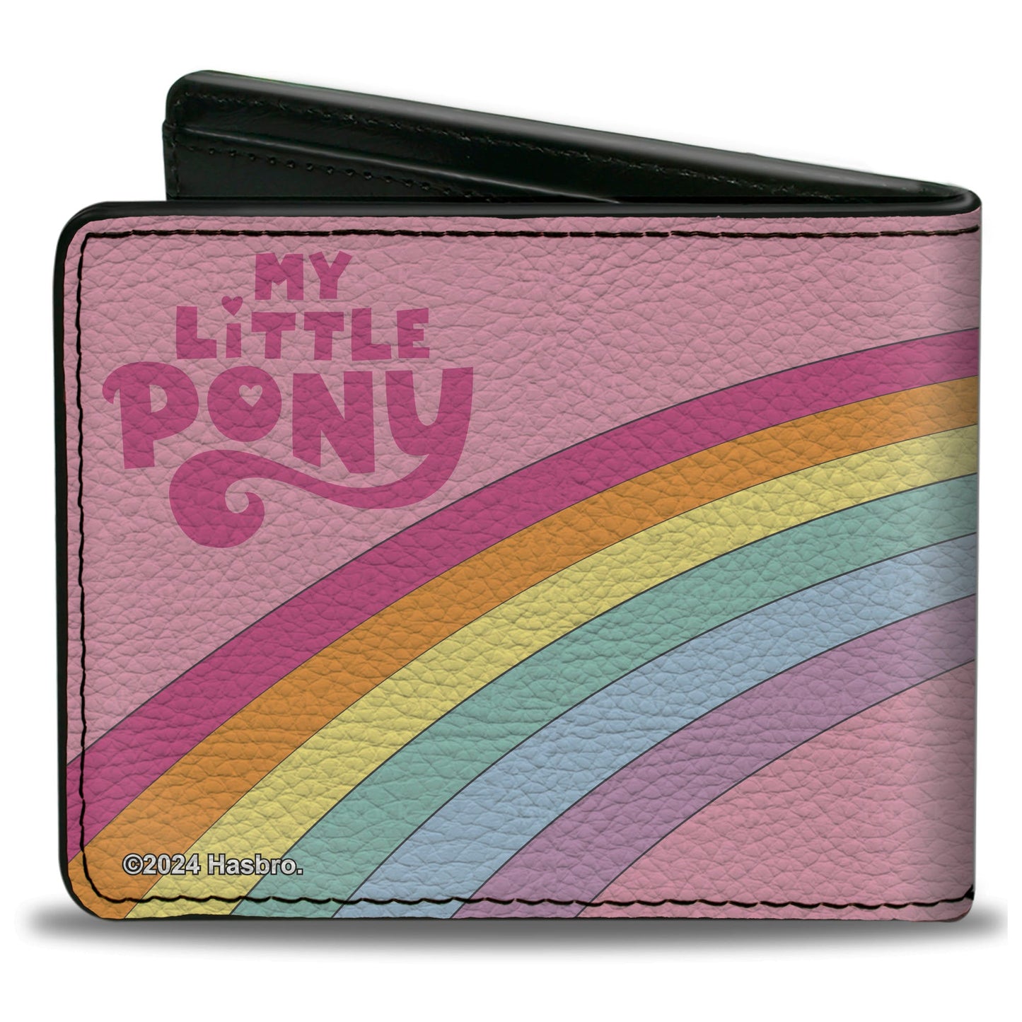 Bi-Fold Wallet - MY LITTLE PONY Three Pony Rainbow Cloud Pose Pinks