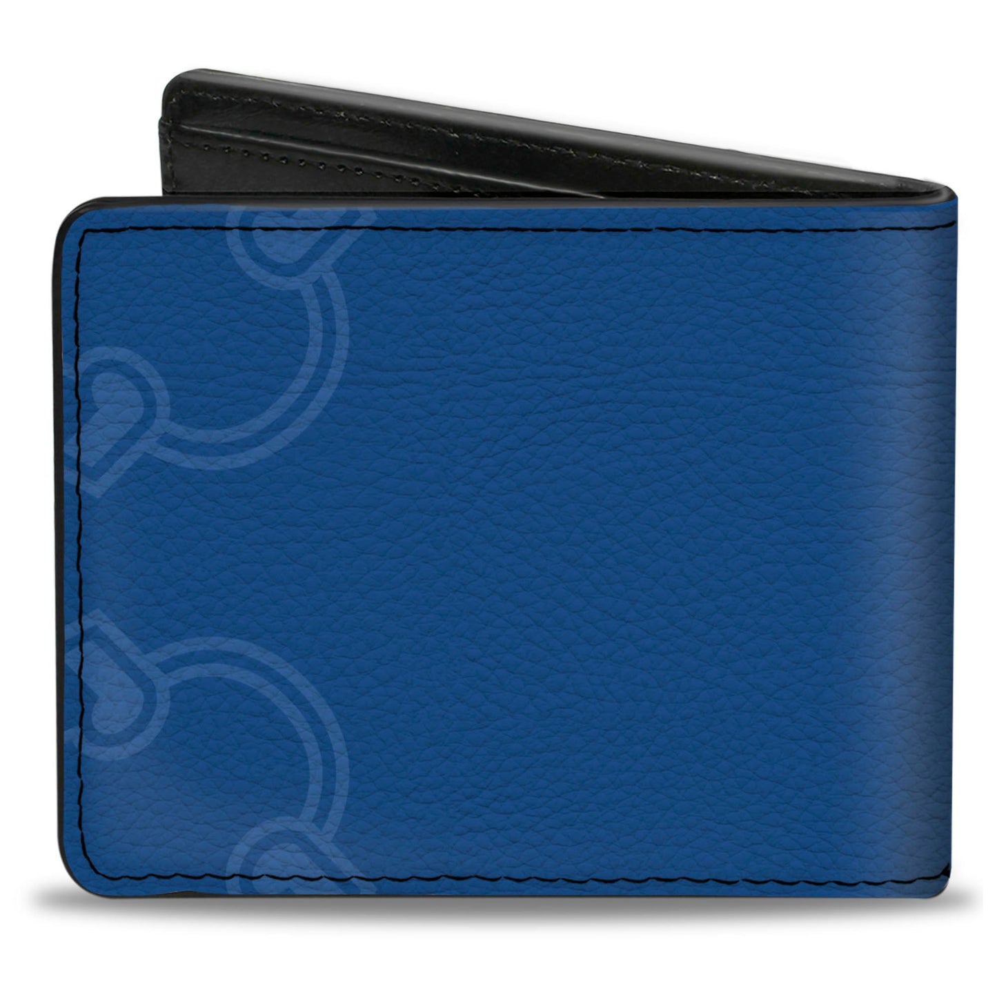 Bi-Fold Wallet - MOPAR 1937-1947 Logo-USE CHRYSLER ENGINEERED MOPAR PARTS AND ACCESSORIES Blue Yellow Red