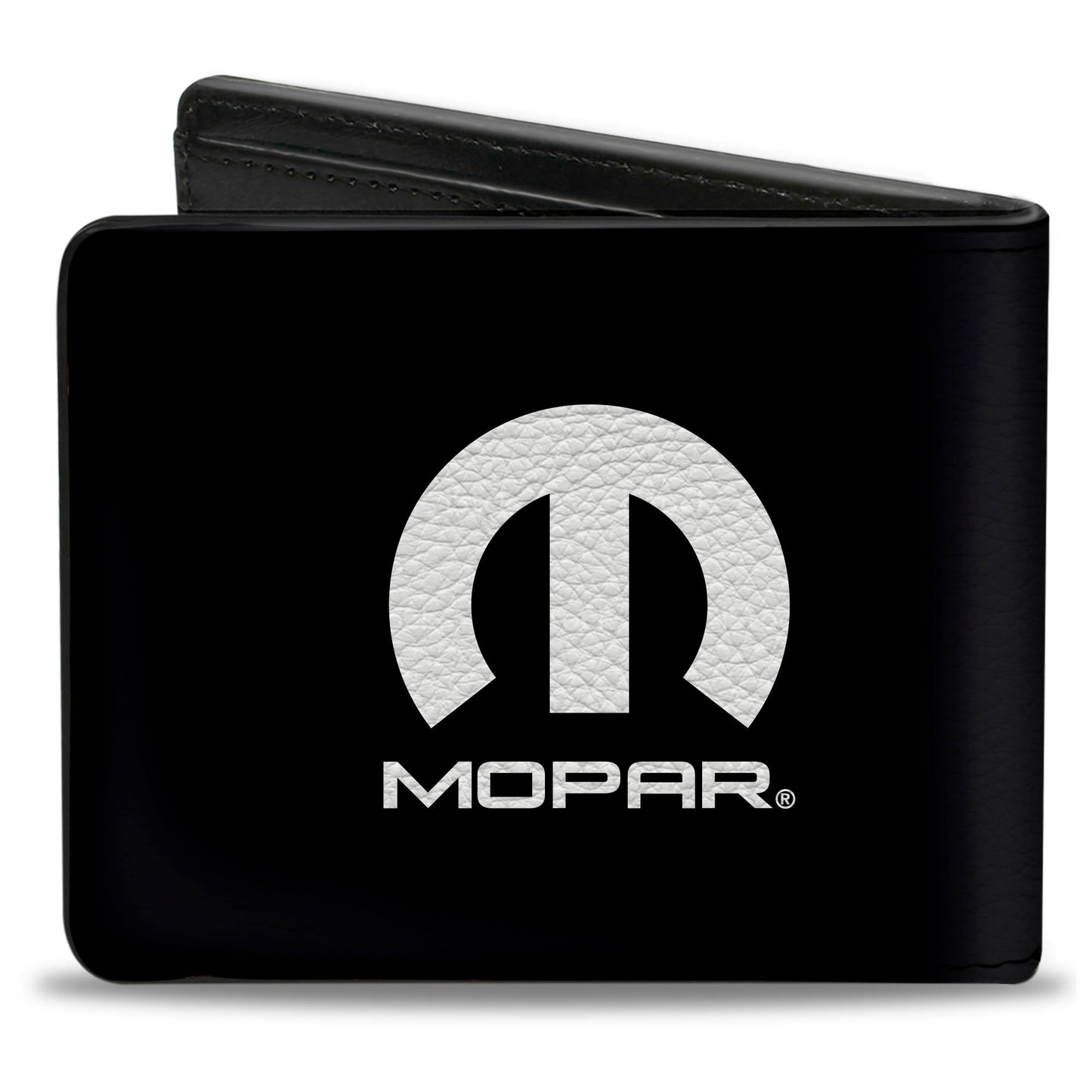 Bi-Fold Wallet - MOPAR Logo Black Silver Gradient