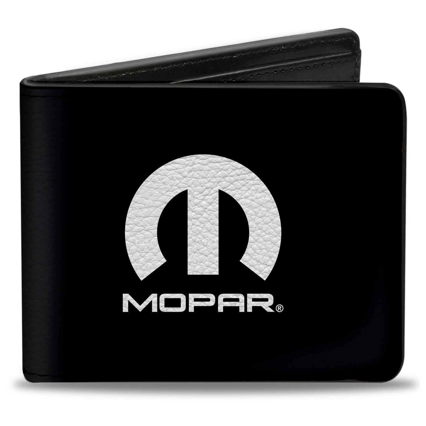 Bi-Fold Wallet - MOPAR Logo Black Silver Gradient